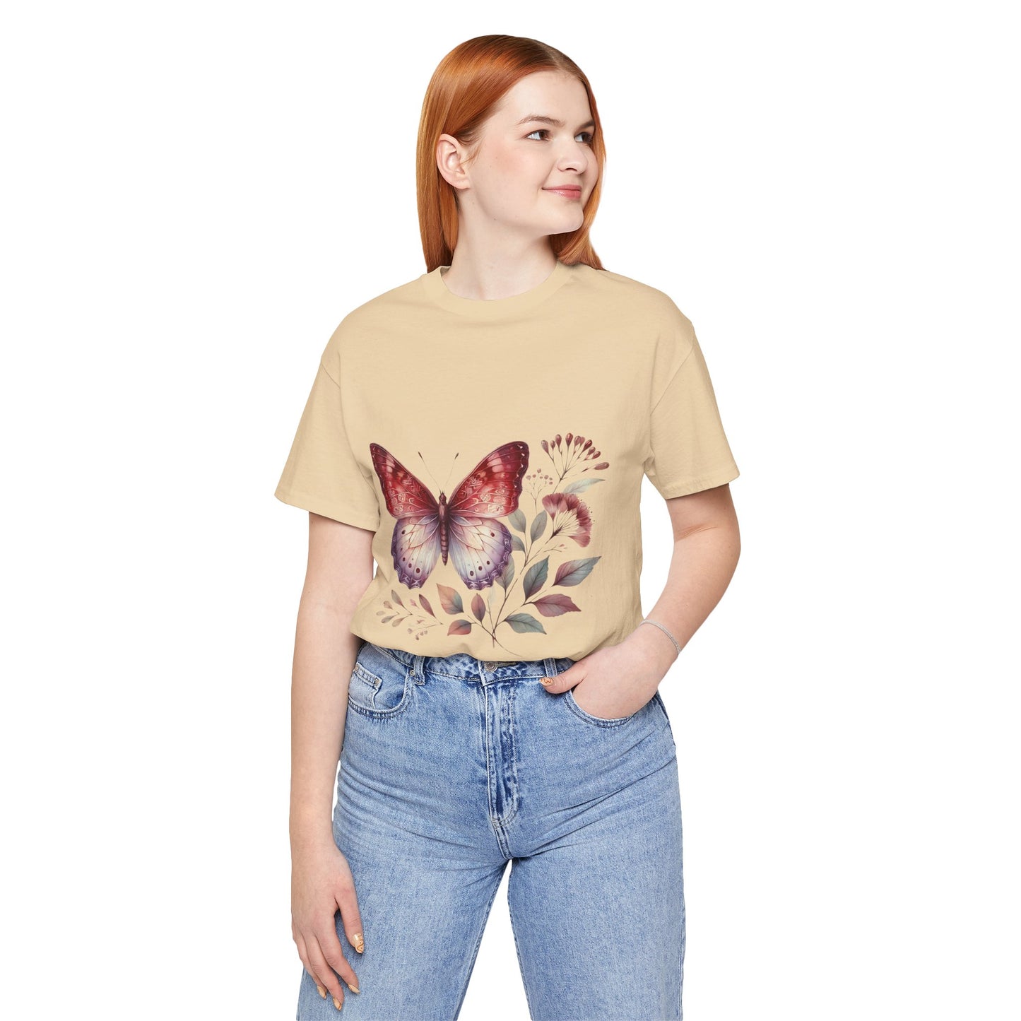 Watercolor Butterfly: Watercolor Floral
