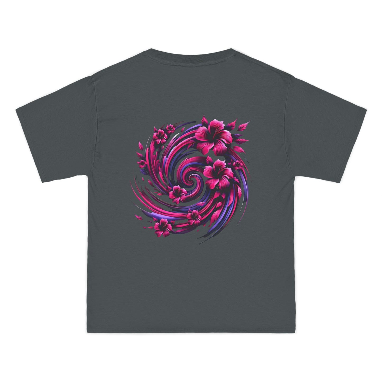 Abstract
Floral Swirl: Floral Noir