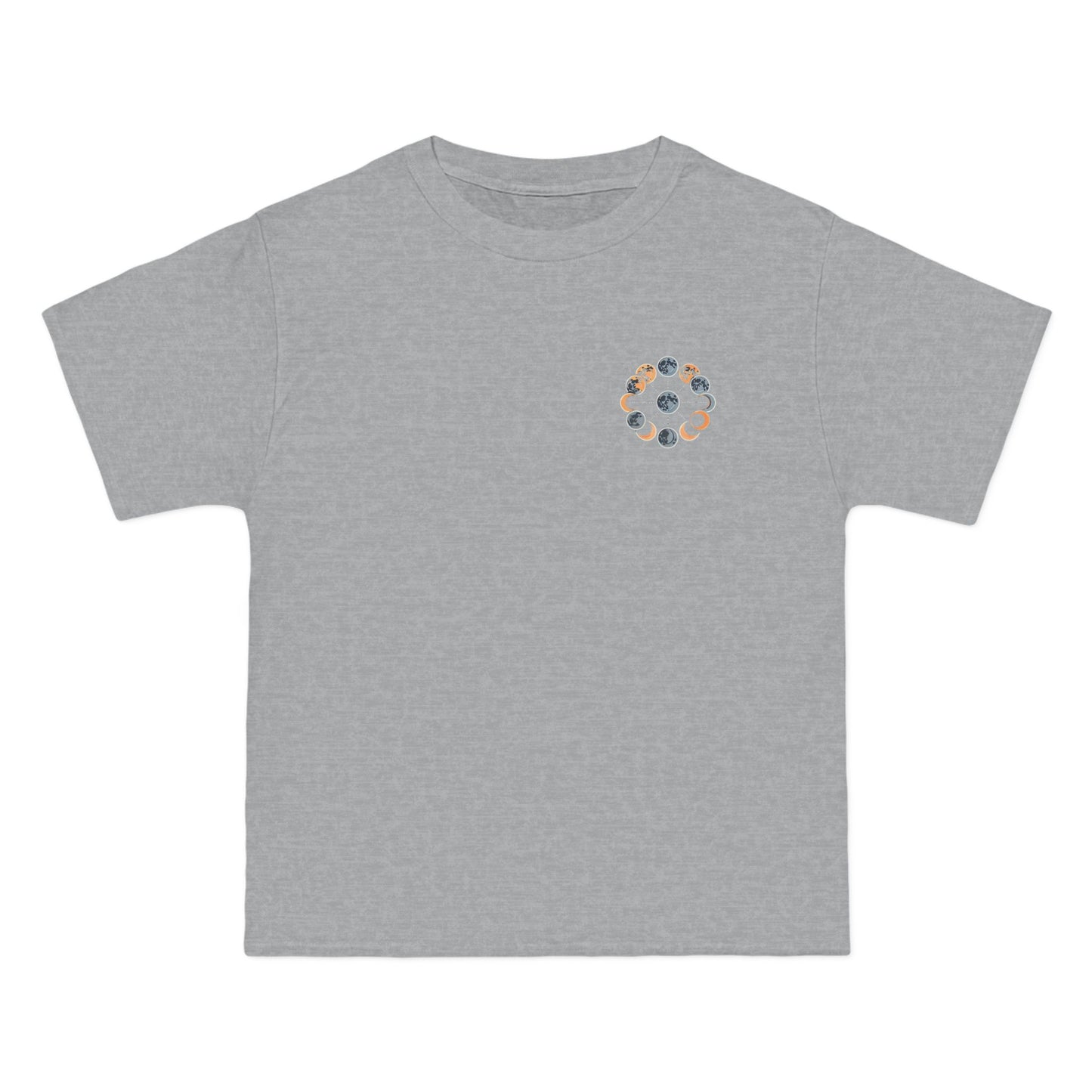 Lunar
Phases: Minimalist Geometric