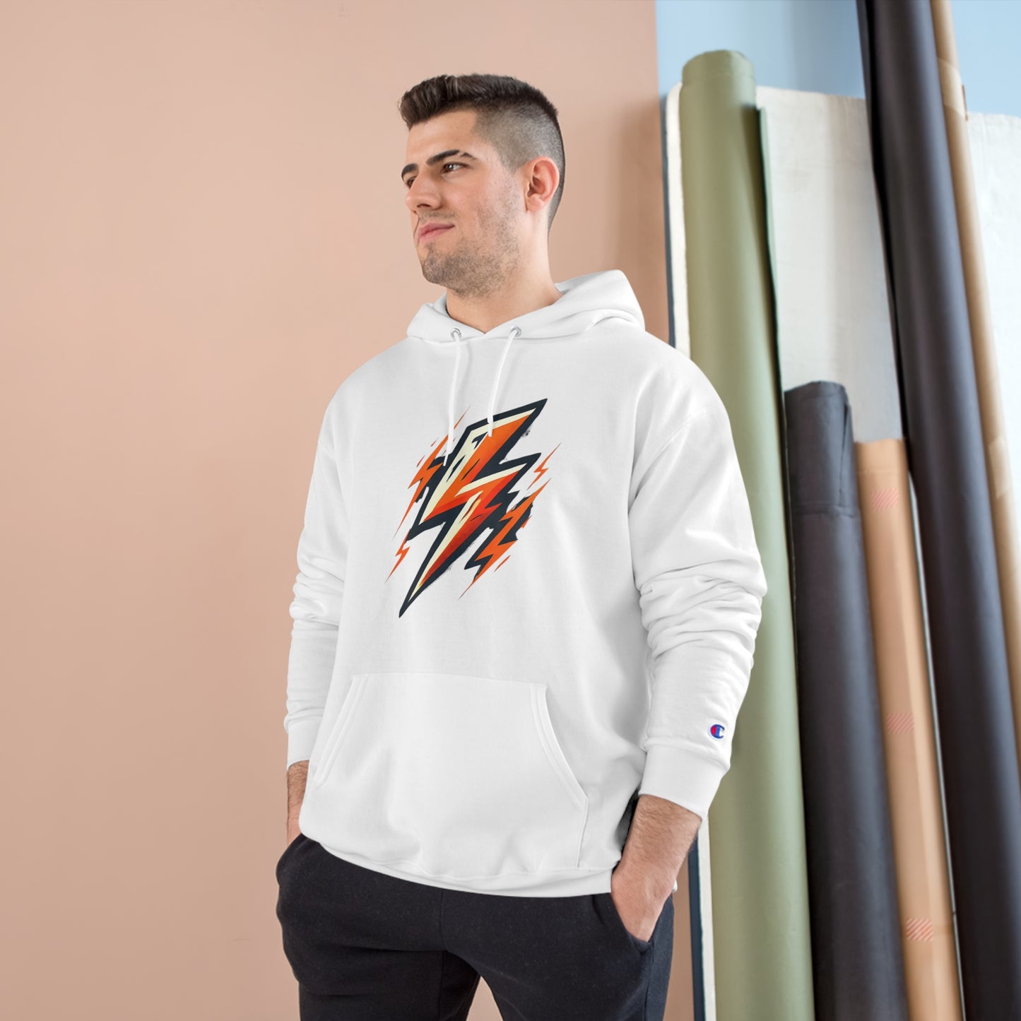 Neon
Lightning: Minimalist Geometric