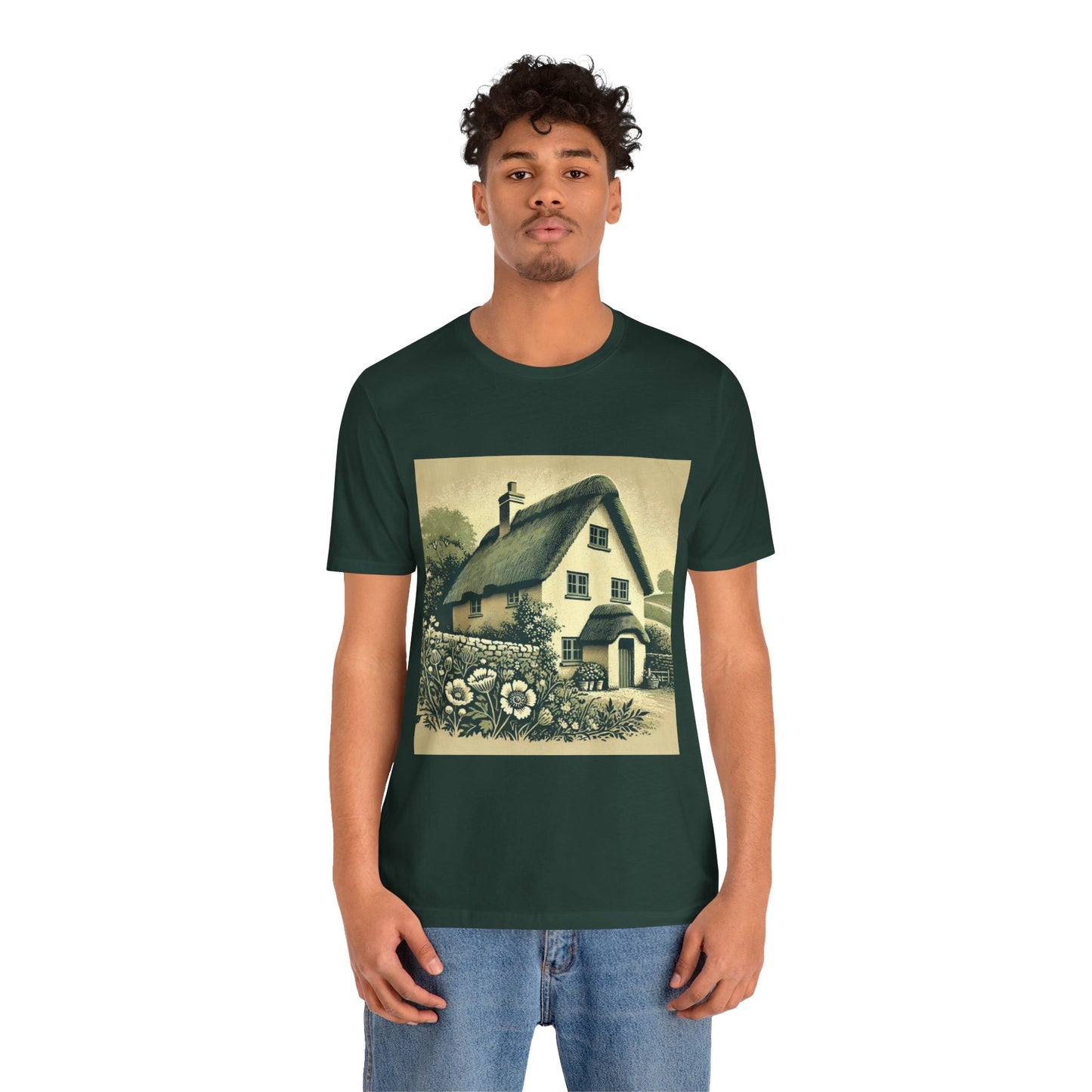 Cottage: Floral Sepia