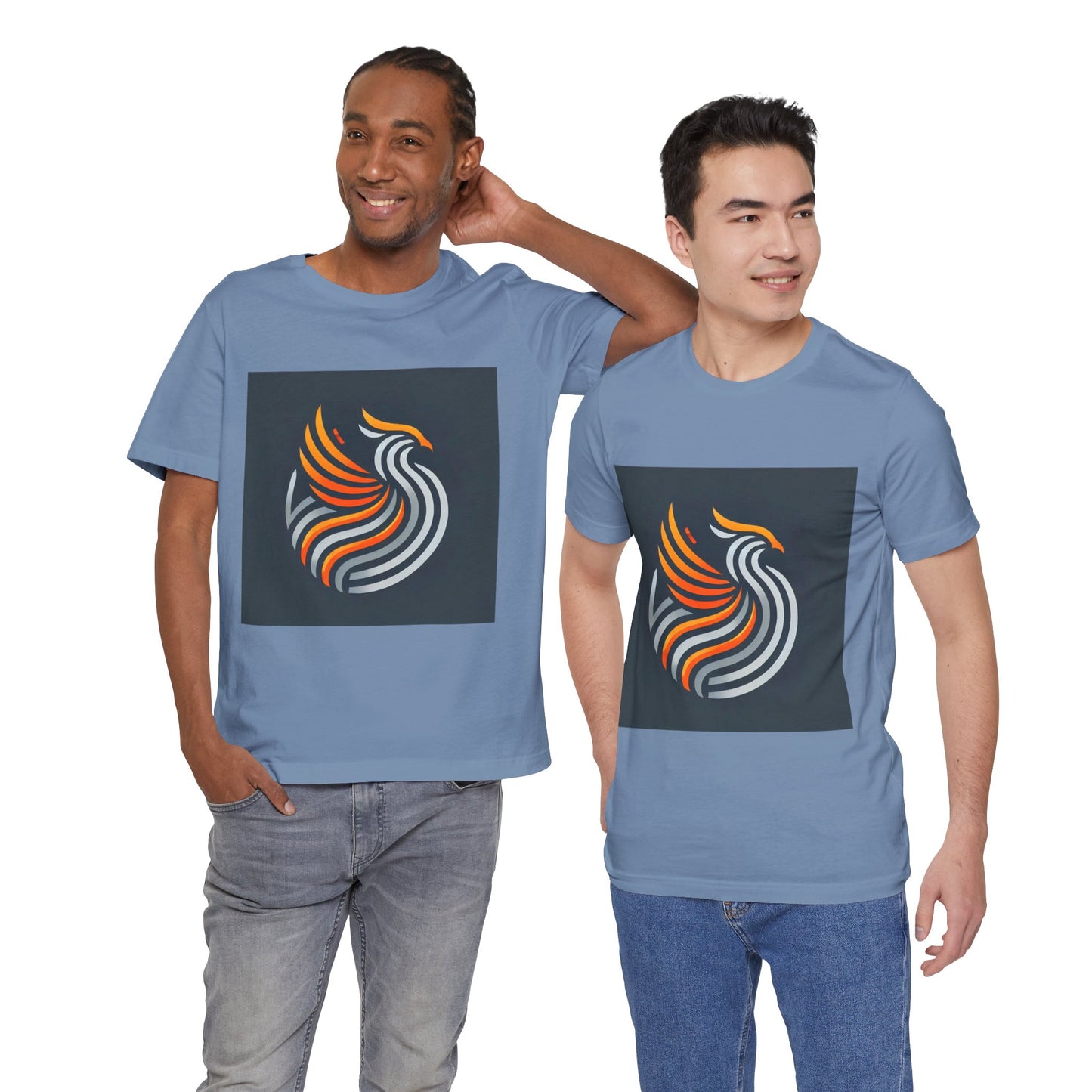 Phoenix Rising: Minimalist Geometric
