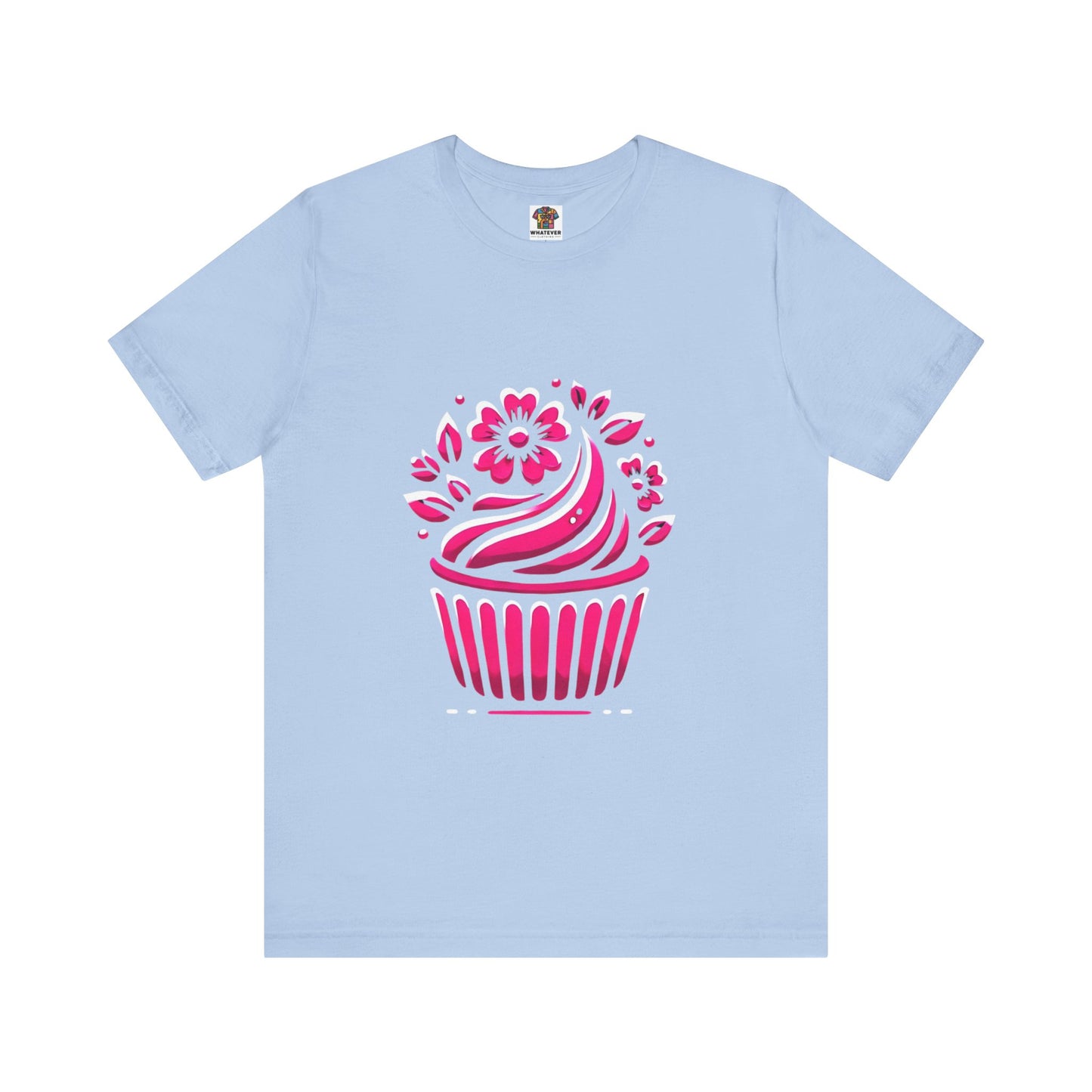 Cupcake with Floral Frosting: Floral Noir