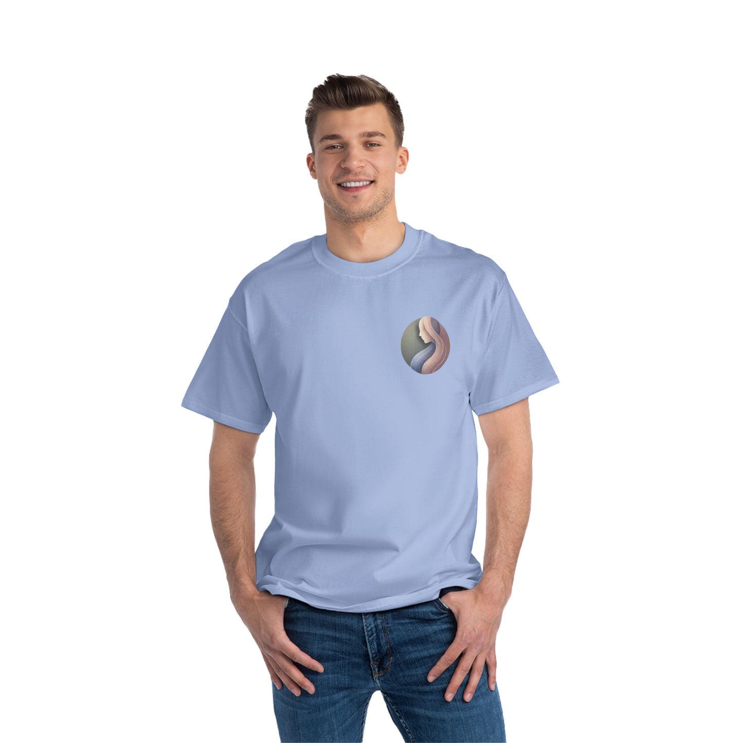 Stylized
Human Figure: Minimalist Nature
