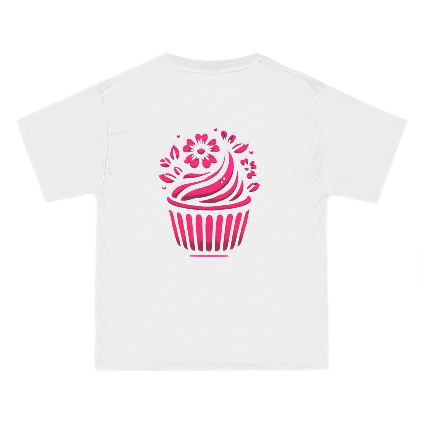 Cupcake
with Floral Frosting: Floral Noir