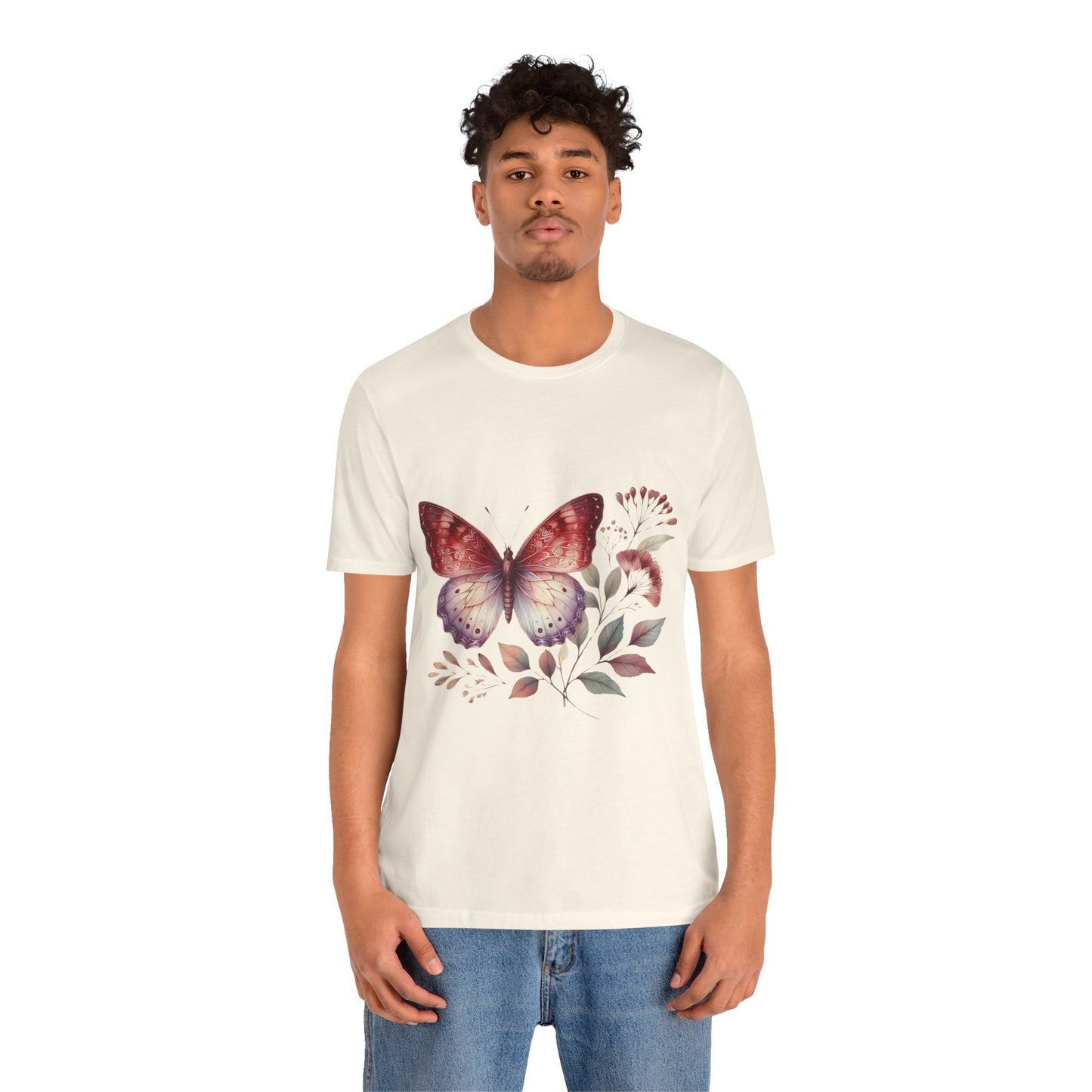 Watercolor Butterfly: Watercolor Floral