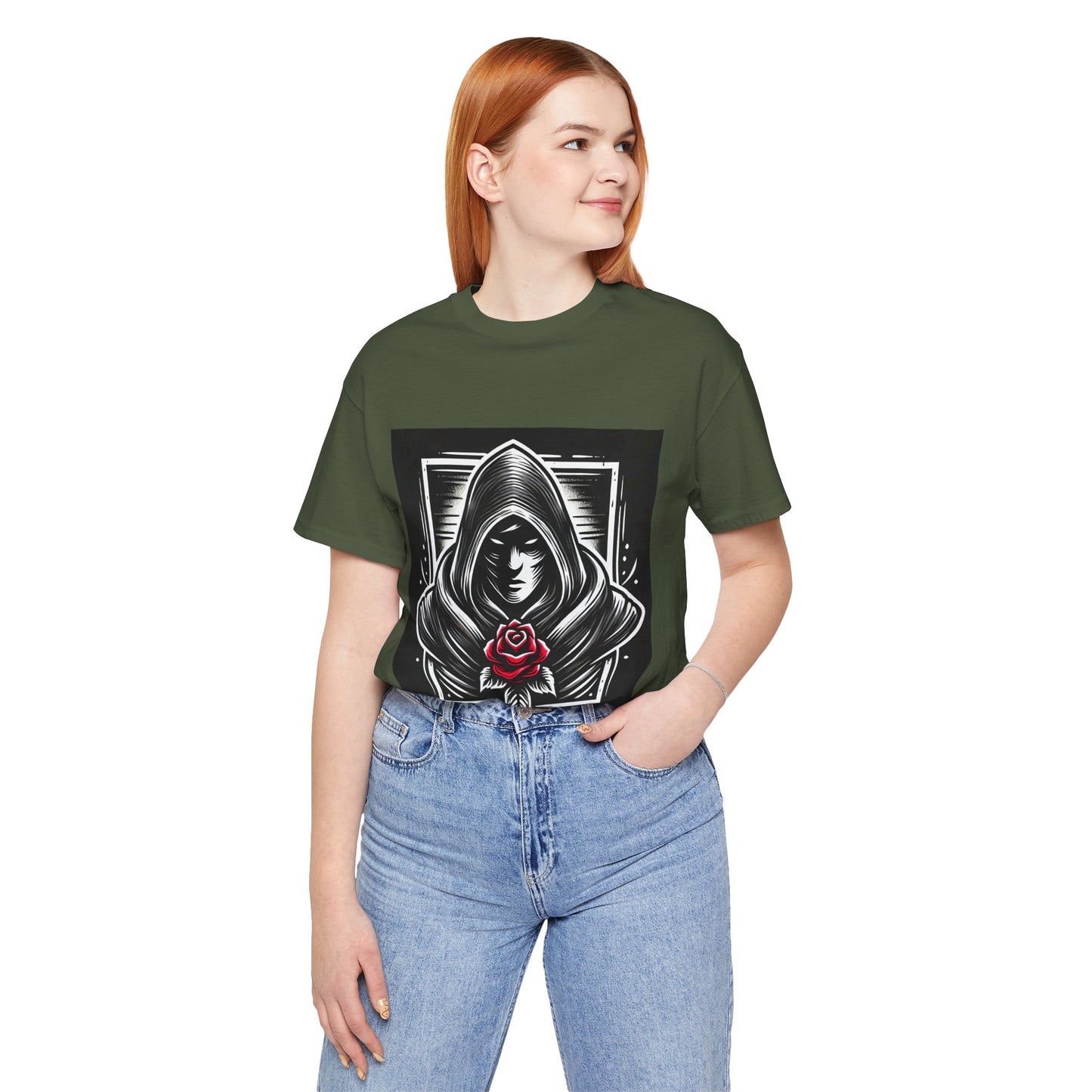 Hooded Figure: Gothic Streetwear