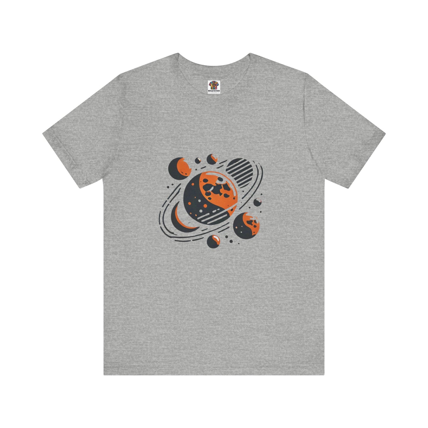 Orbiting Moons: Minimalist Geometric