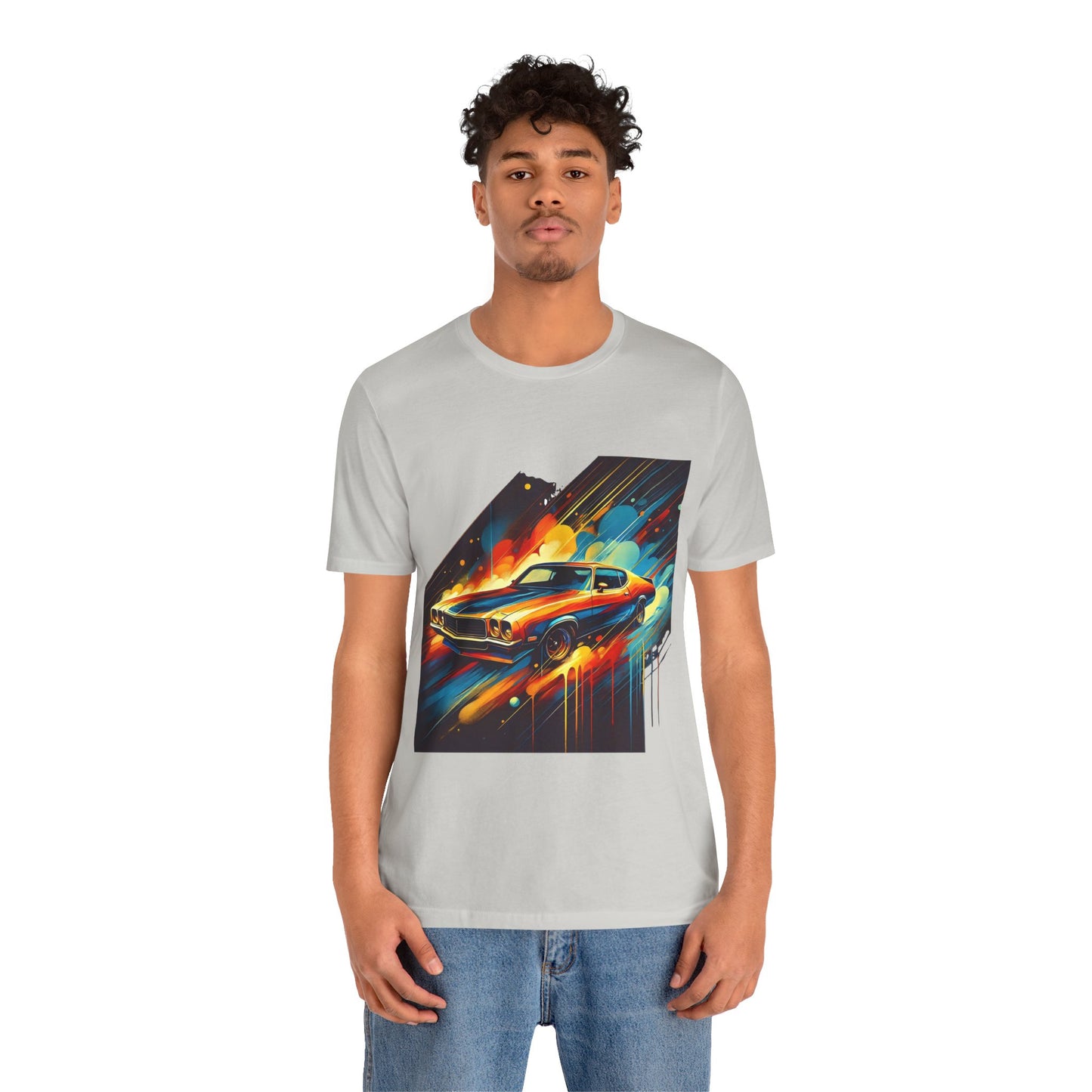 1970s Car: Abstract Splash