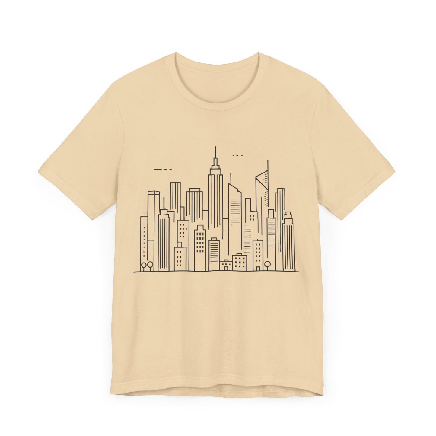 Architectural
Shape: Minimalist Line Art