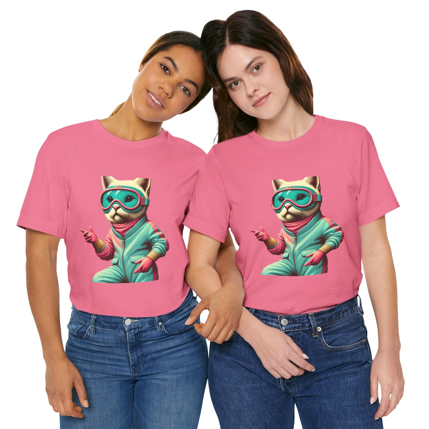 Stylized Cat: Retro-Futuristic