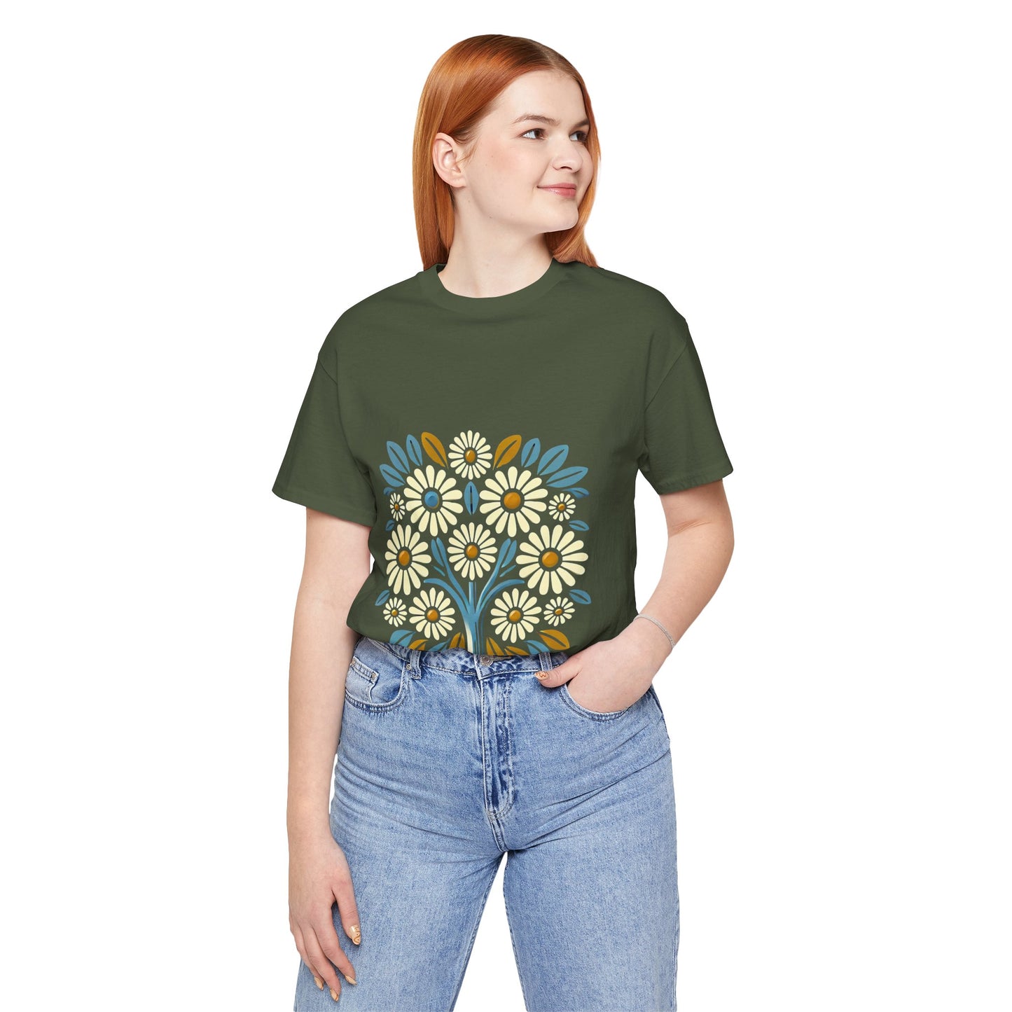 Floral Bouquet: Retro Pop-Art
