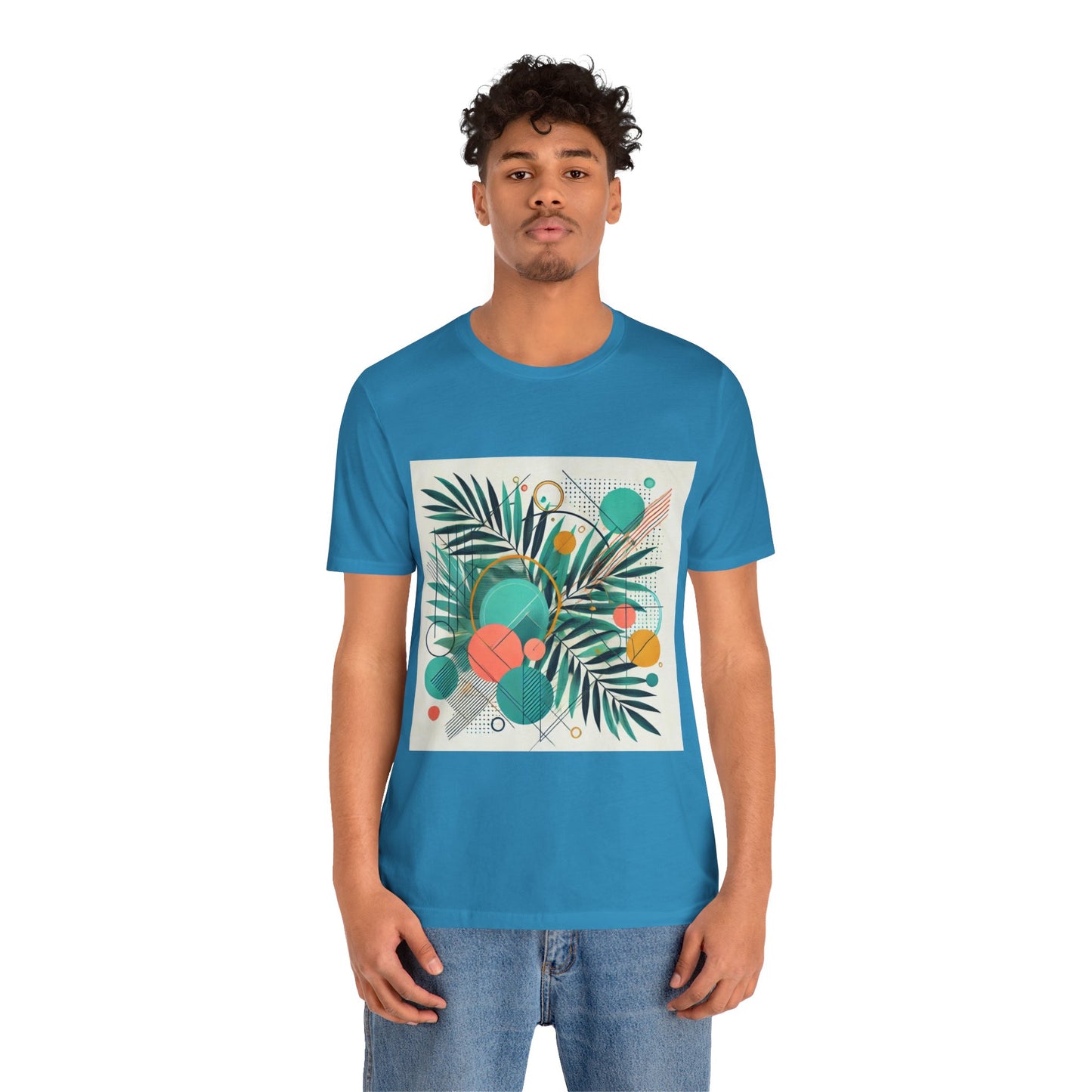 Geometric Shapes: Tropical Vibe