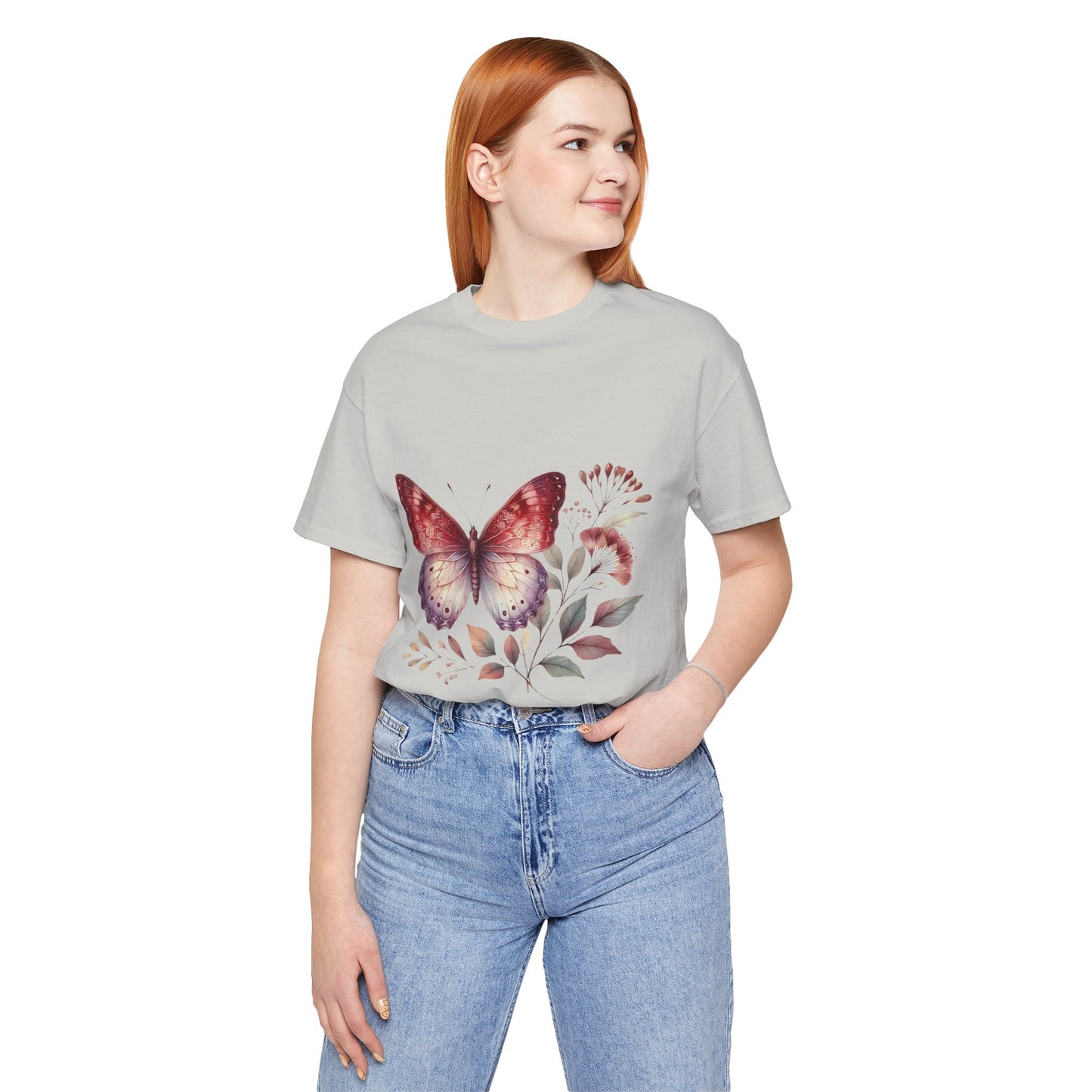 Watercolor Butterfly: Watercolor Floral