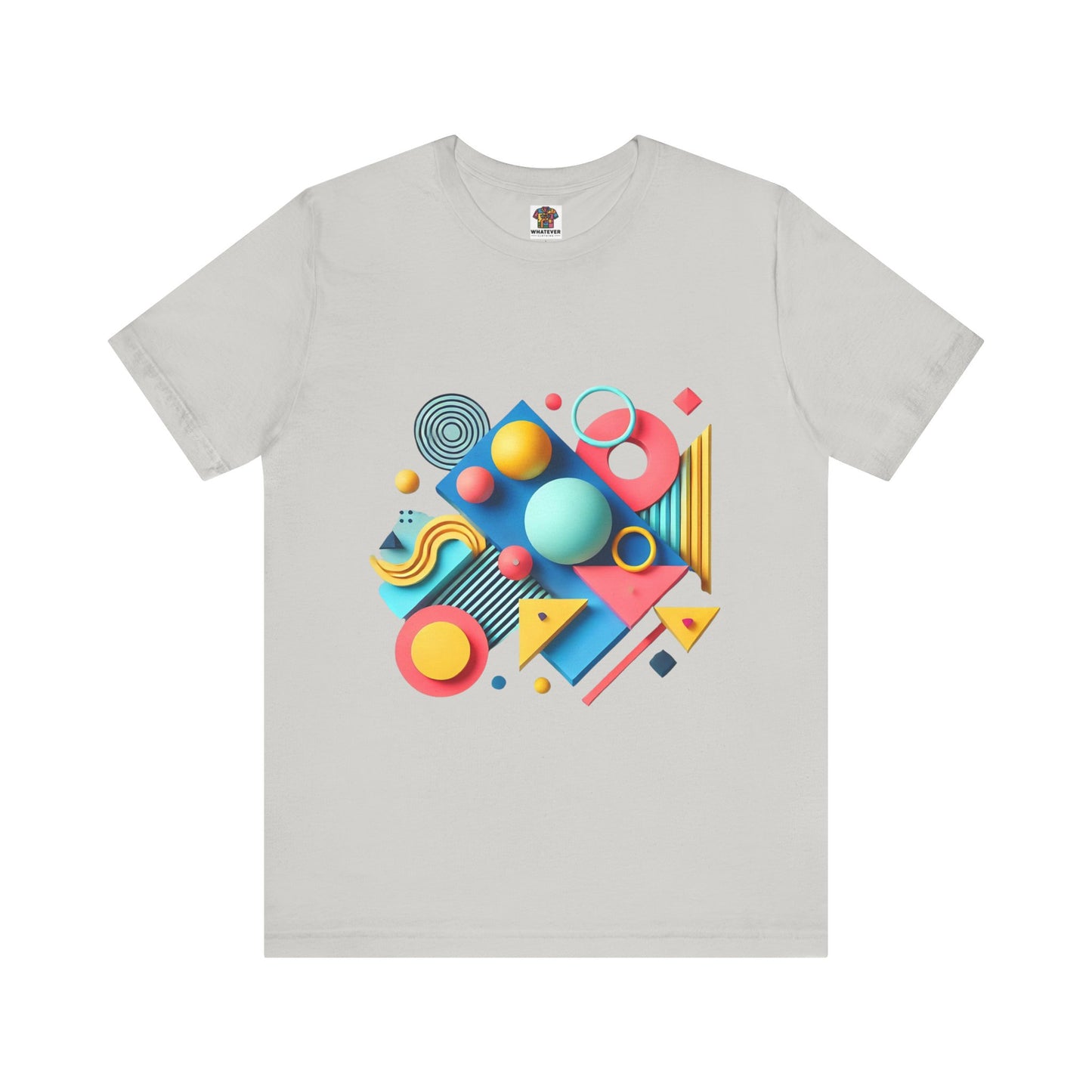 Abstract Geometric Shapes Design: Pop Surrealism