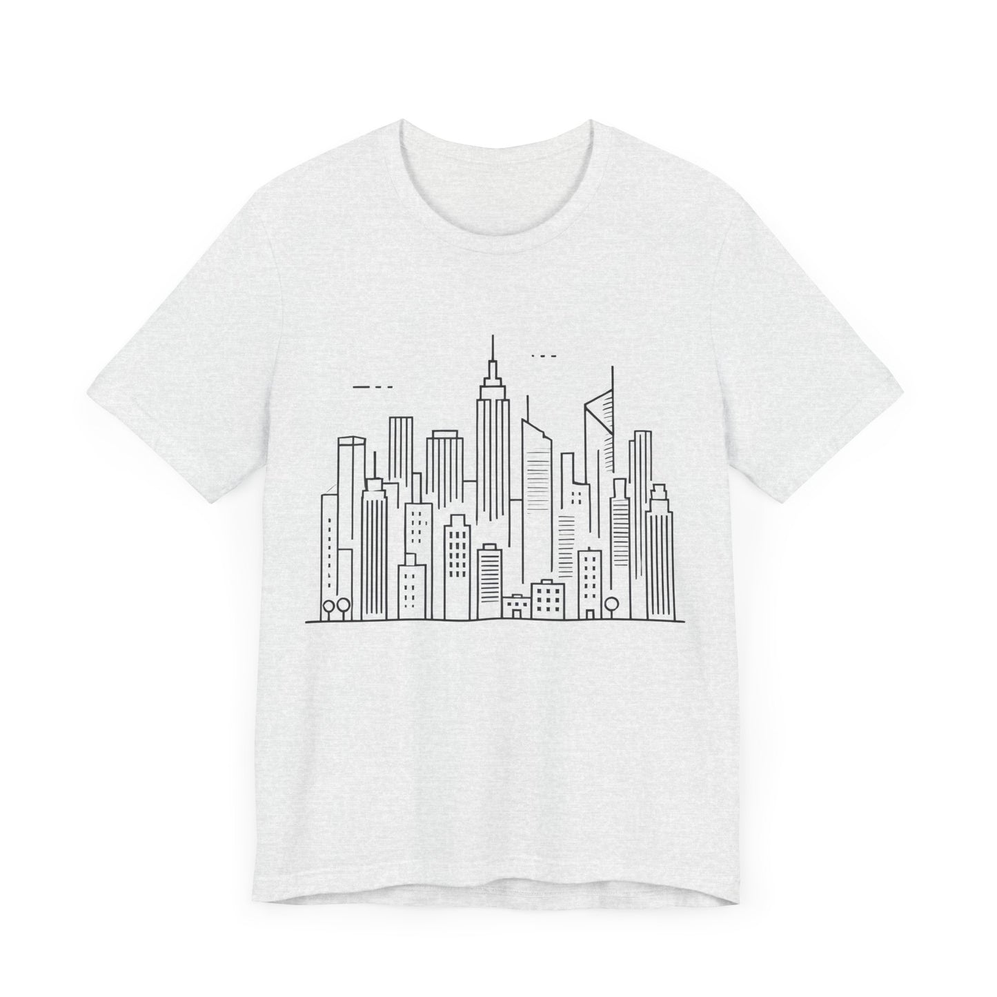 Architectural
Shape: Minimalist Line Art