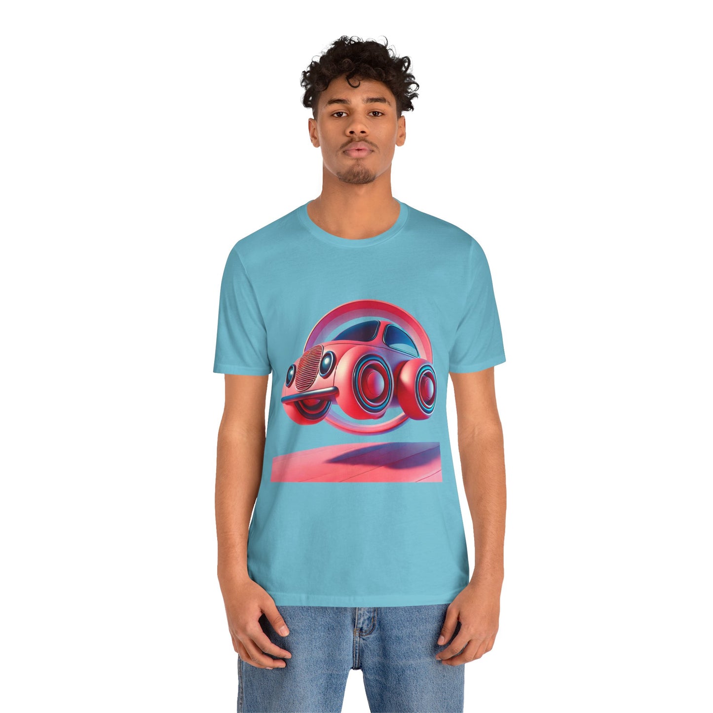 Stylized Car: Surreal Minimalism