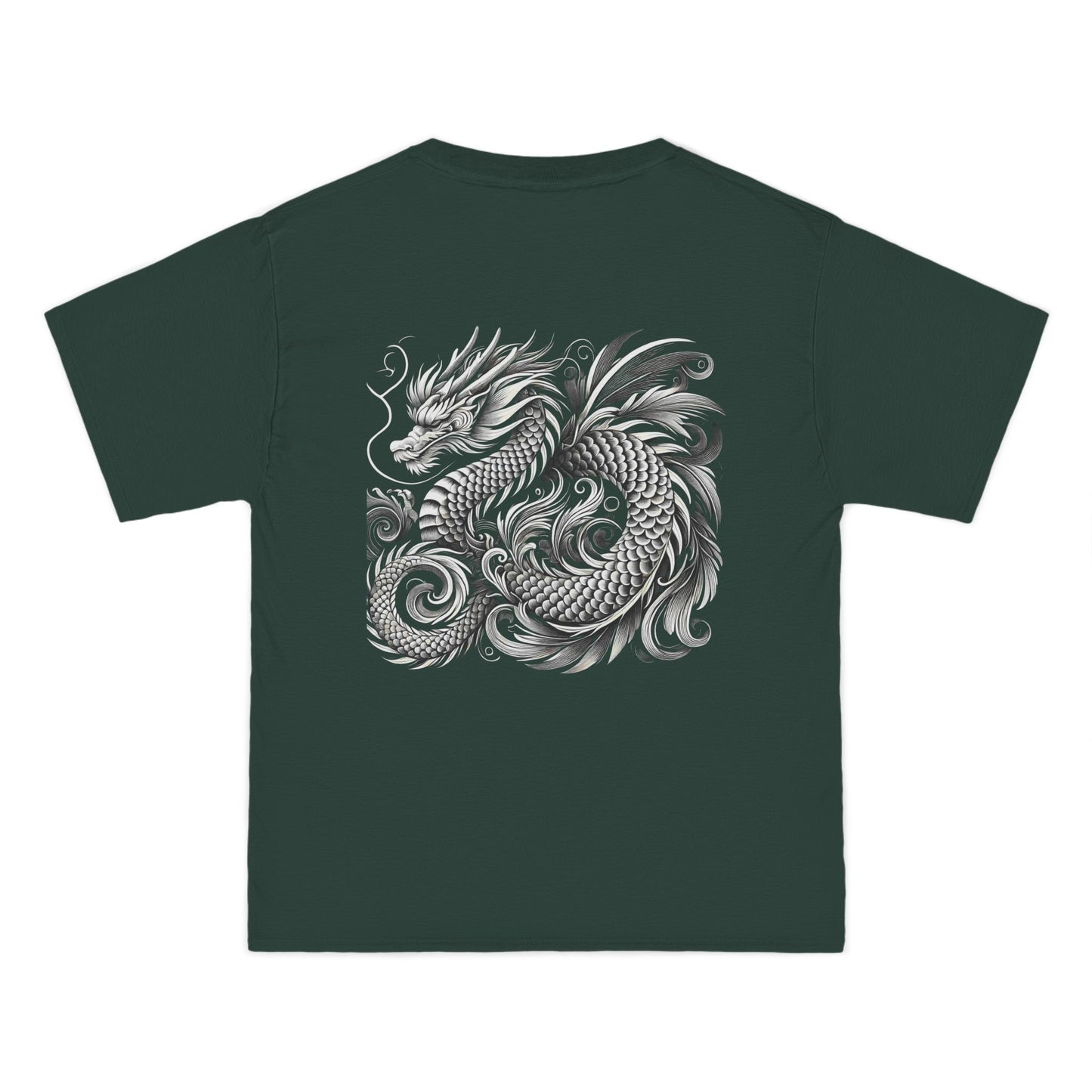 Stylized
Dragon: Monochromatic Deco