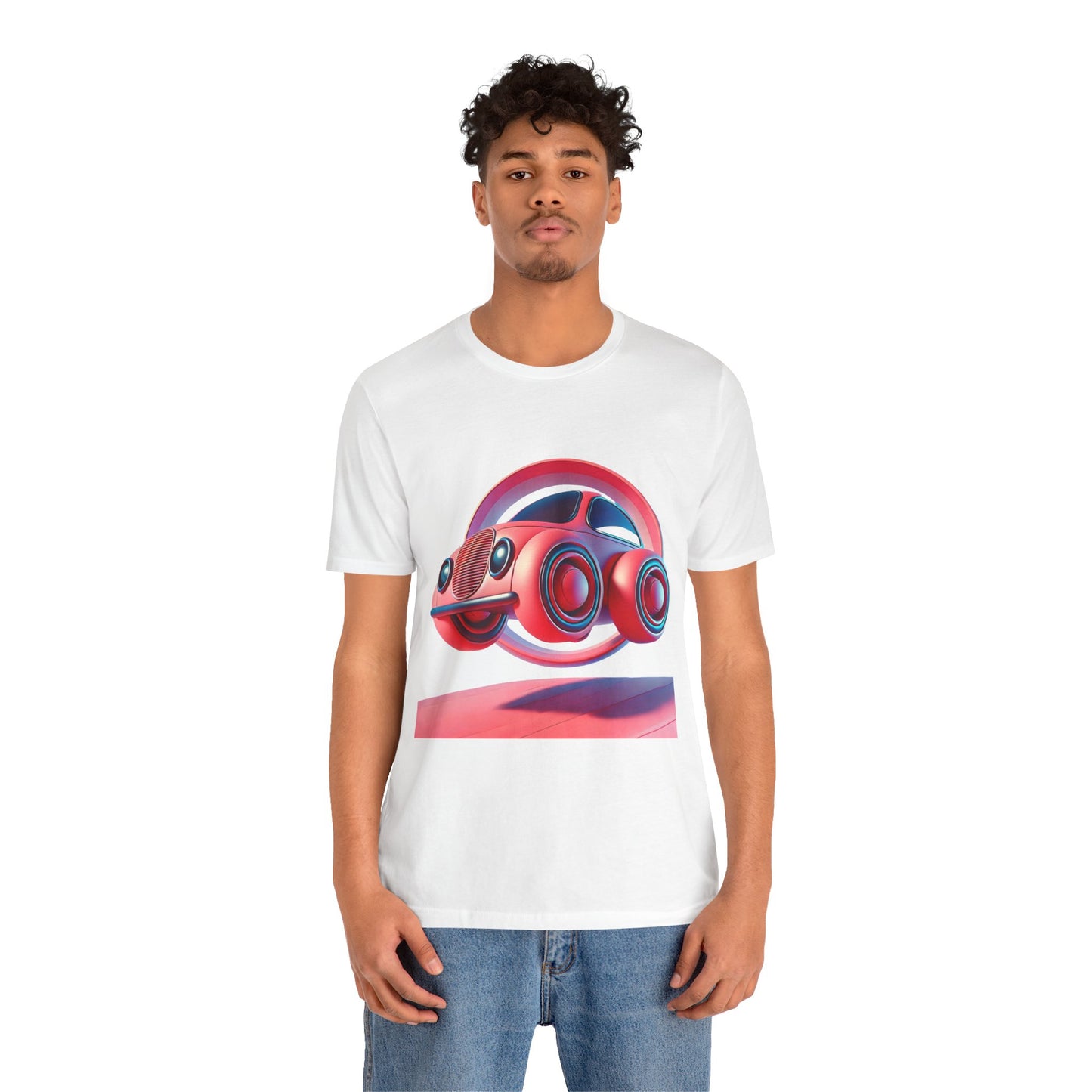 Stylized Car: Surreal Minimalism