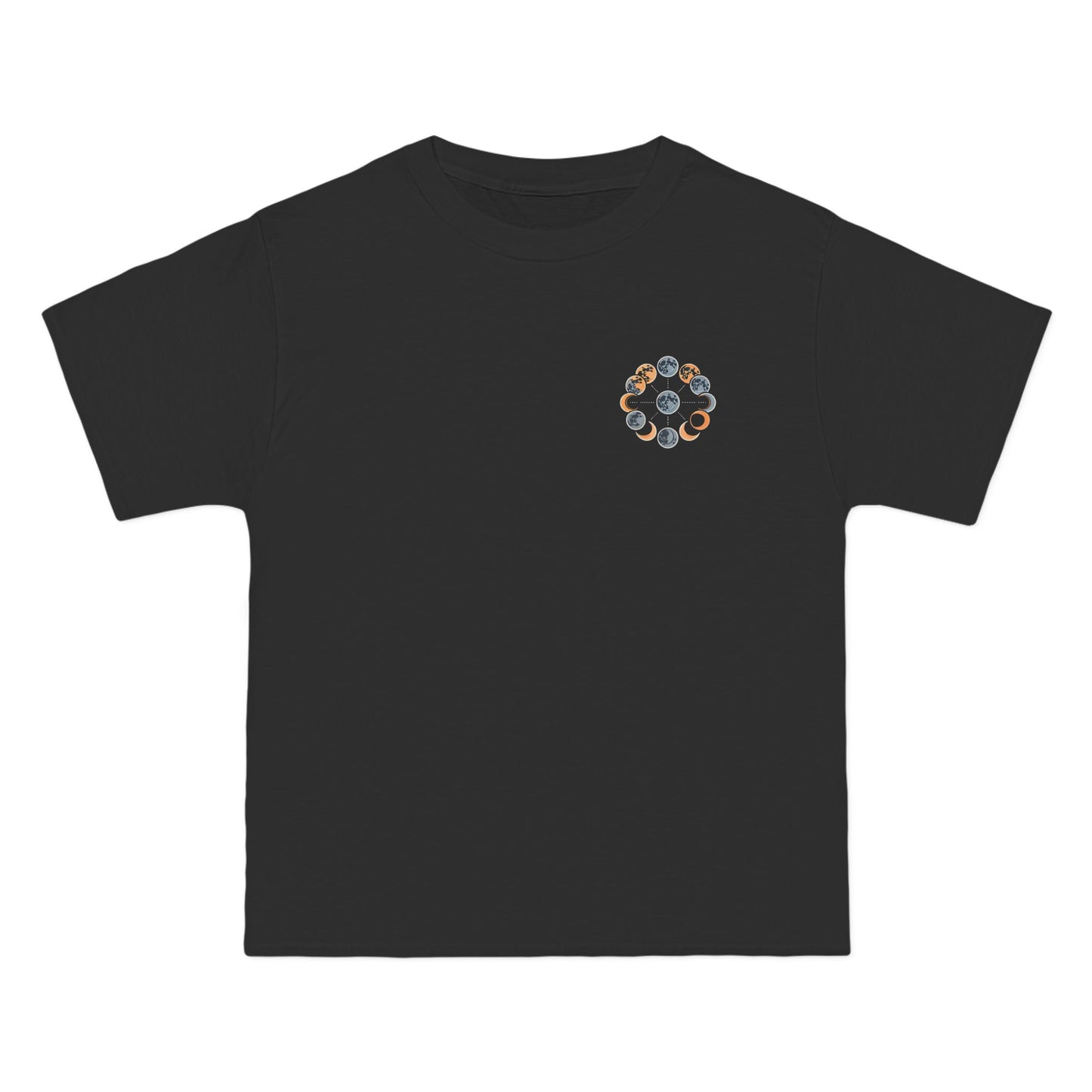 Lunar
Phases: Minimalist Geometric