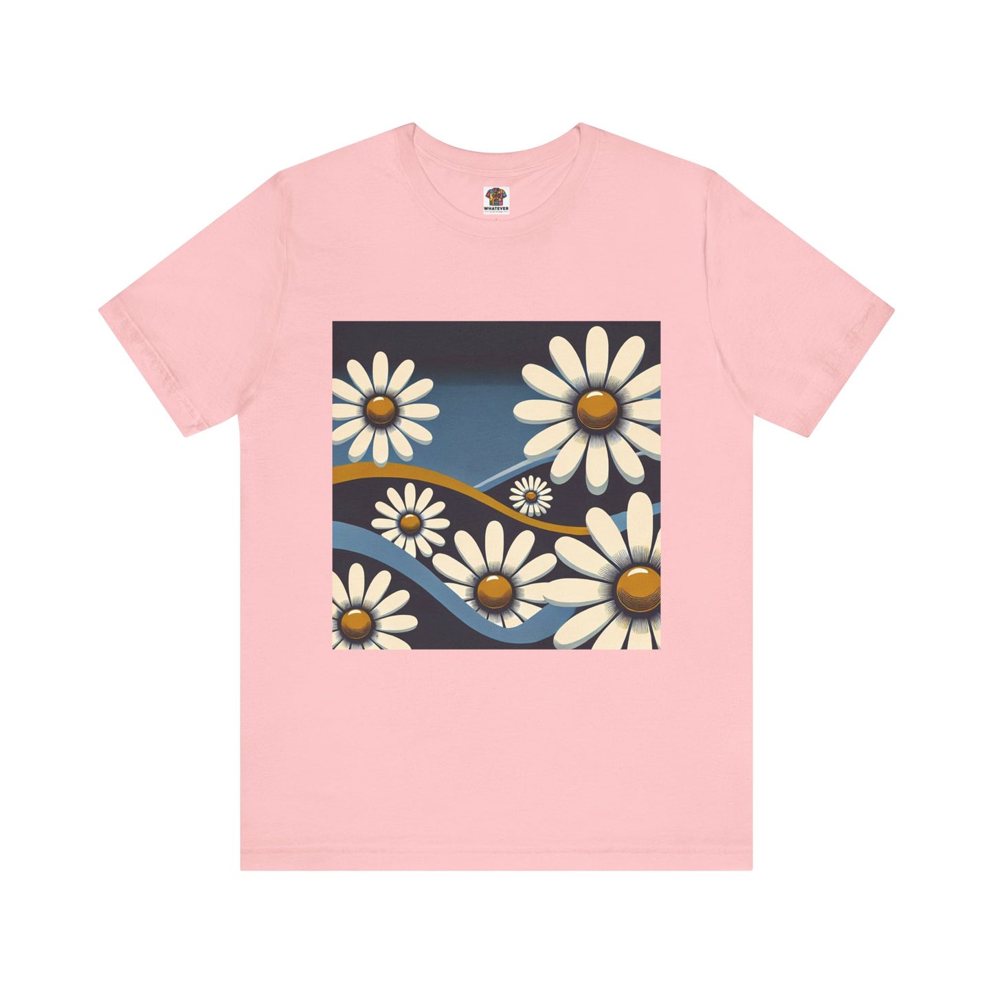 Daisy Landscape: Retro Pop-Art