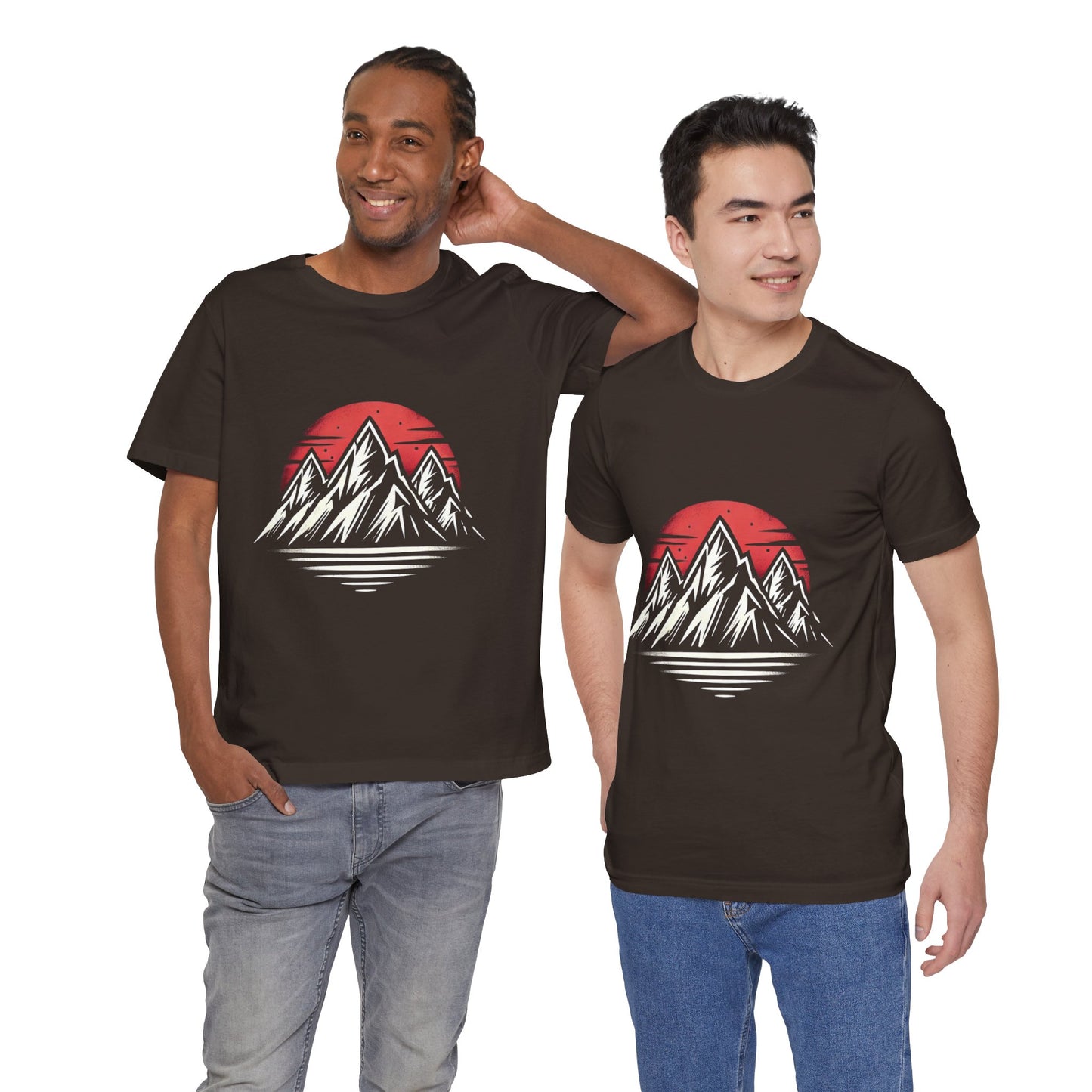 Mountain Silhouette: Gothic Streetwear