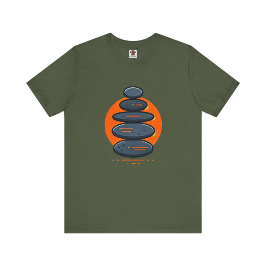Zen Stones: Minimalist Geometric