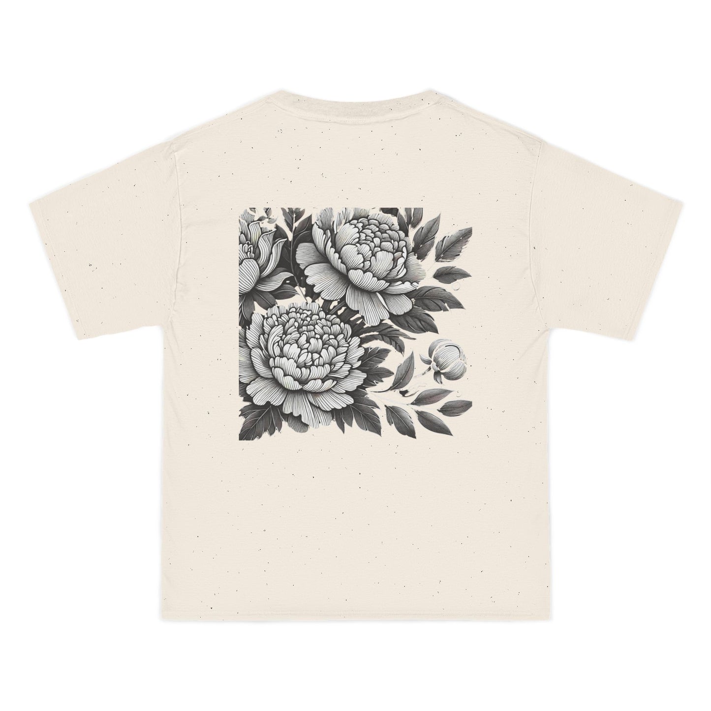 Stylized
Peonies: Monochromatic Deco