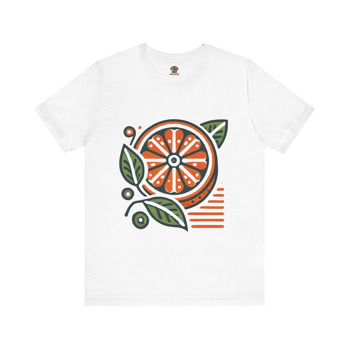 Citrus Slice: Floral Orange Vibe