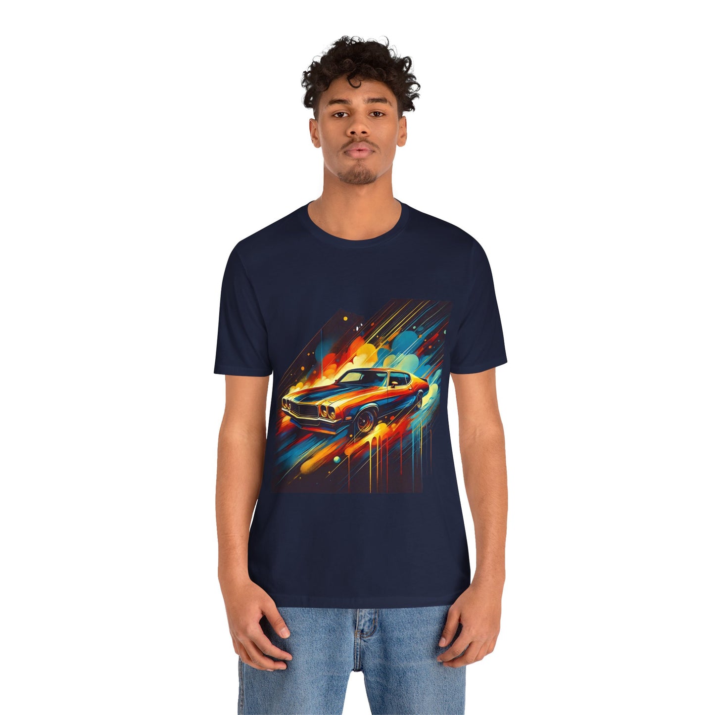 1970s Car: Abstract Splash