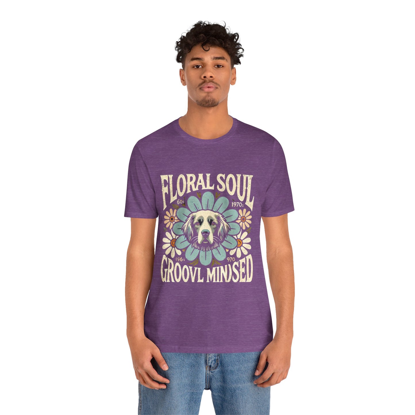 Stylized Vintage Dog: GROOVY Retrozip