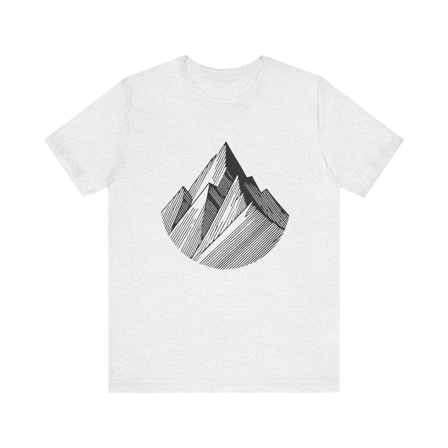 Serene
Mountain: Minimalist Line Art