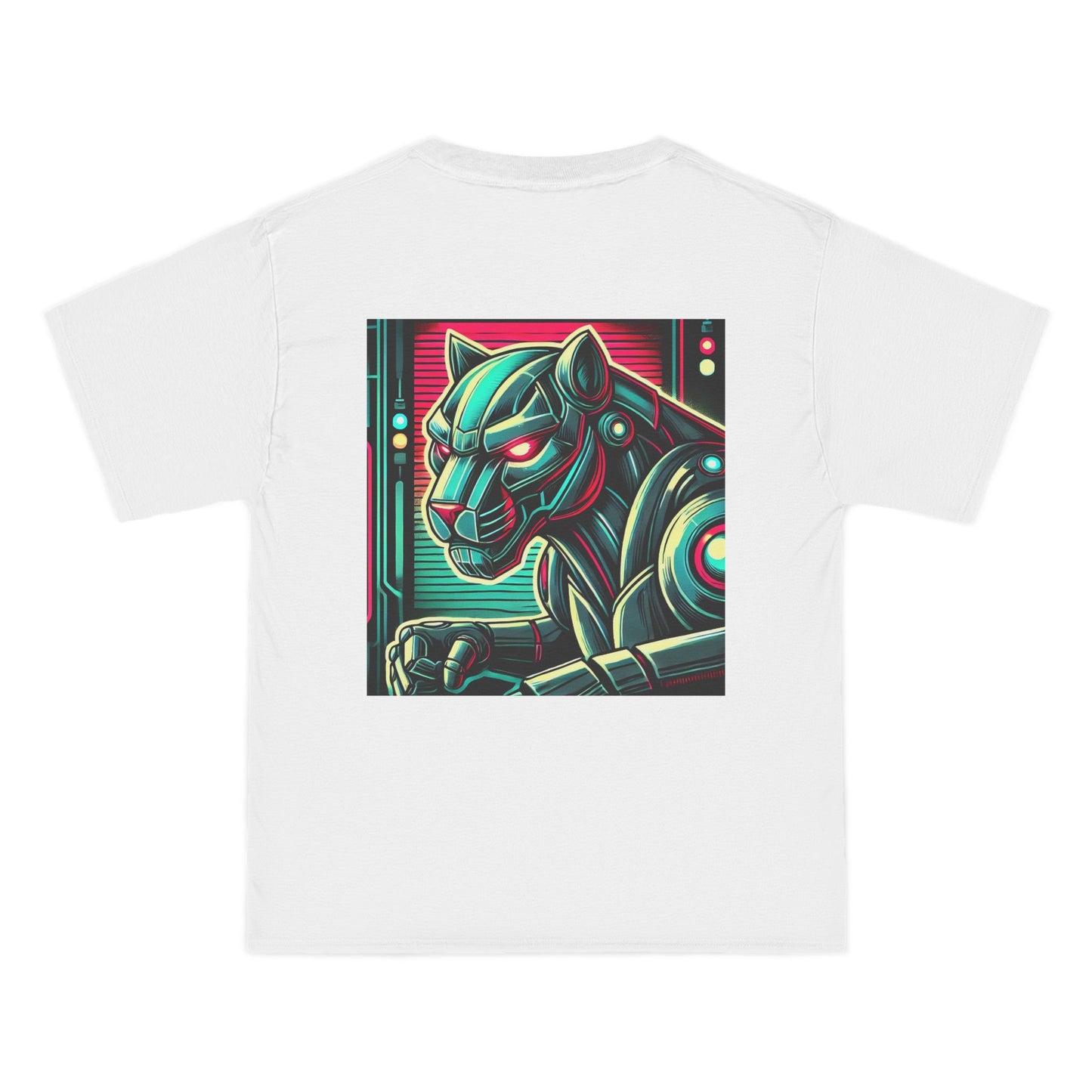 Robotic
Panther: Cyberpunk Retro-futuristic