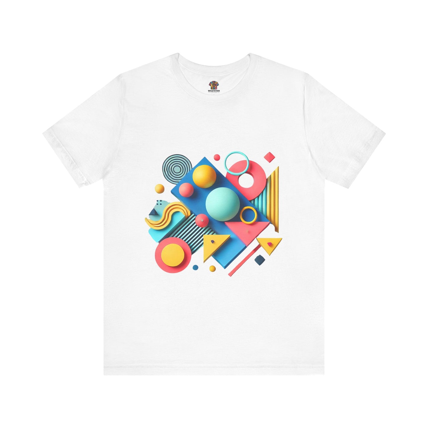 Abstract Geometric Shapes Design: Pop Surrealism