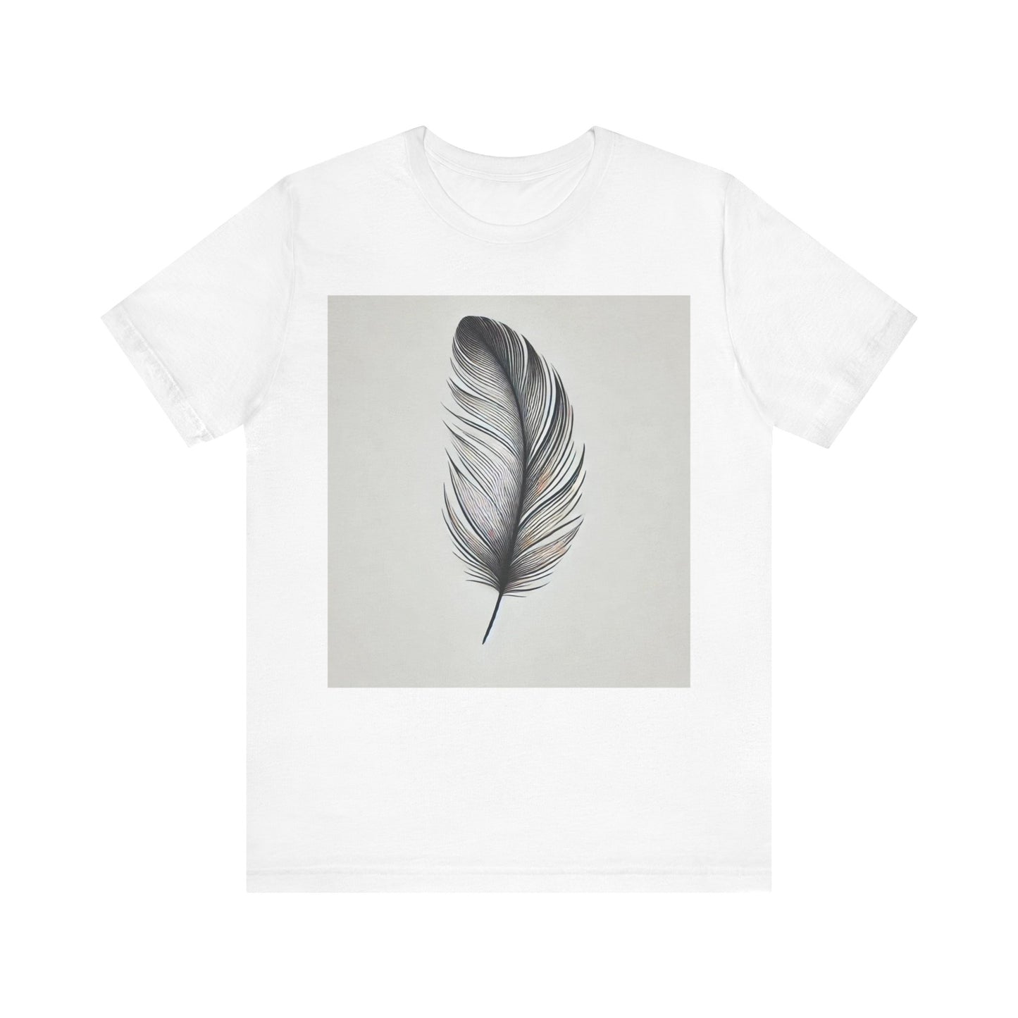 Solitary
Feather: Minimalist Line Art