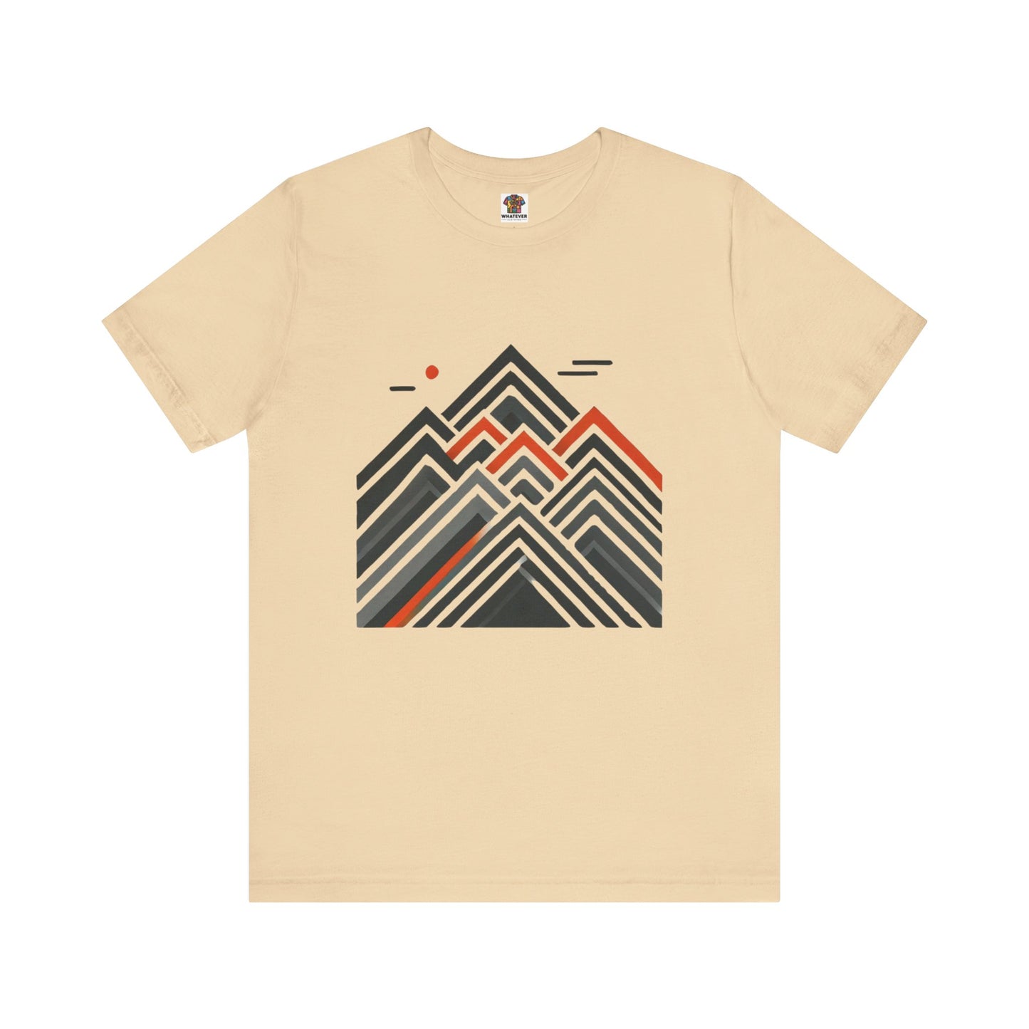 Abstract Mountain: Minimalist Geometric