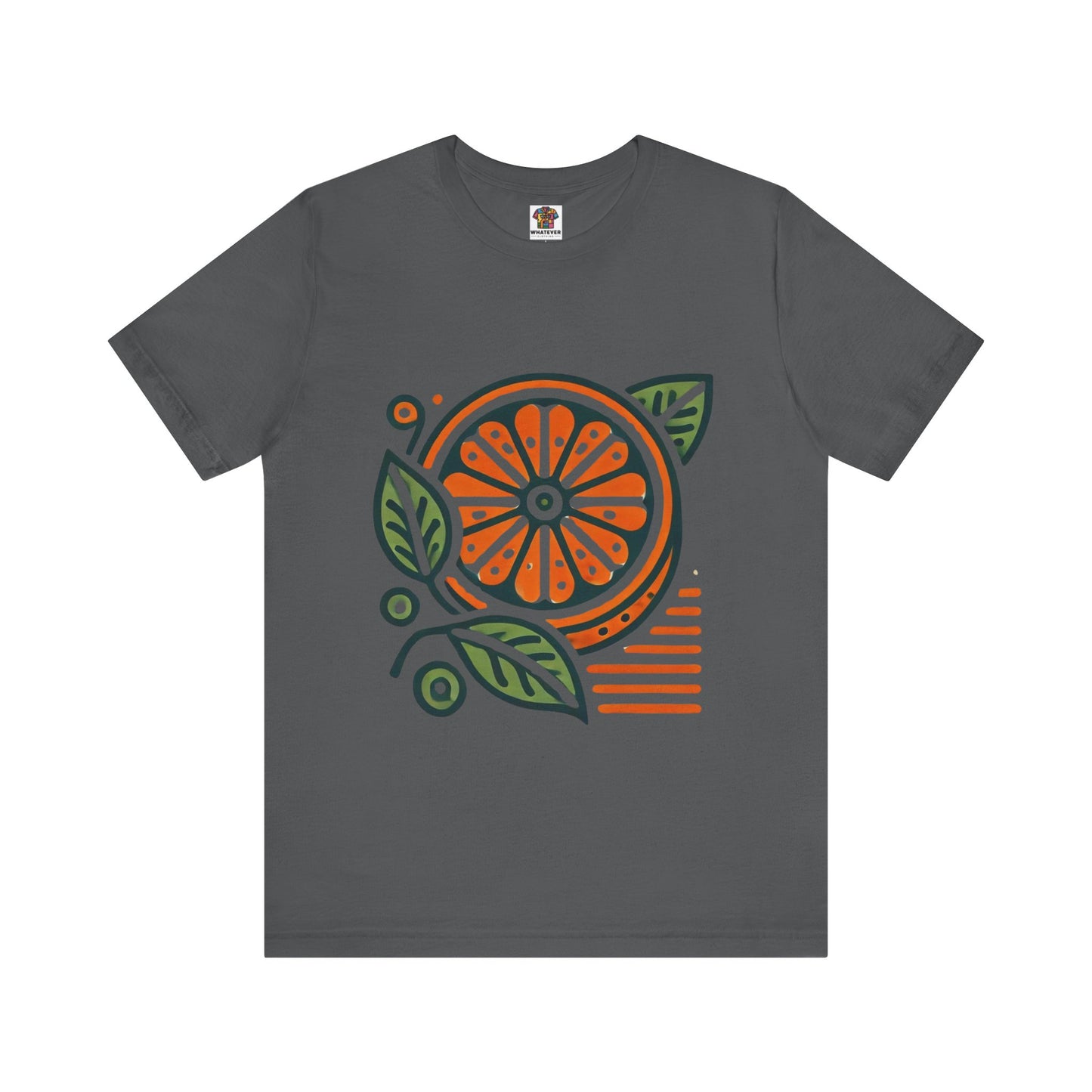 Citrus Slice: Floral Orange Vibe