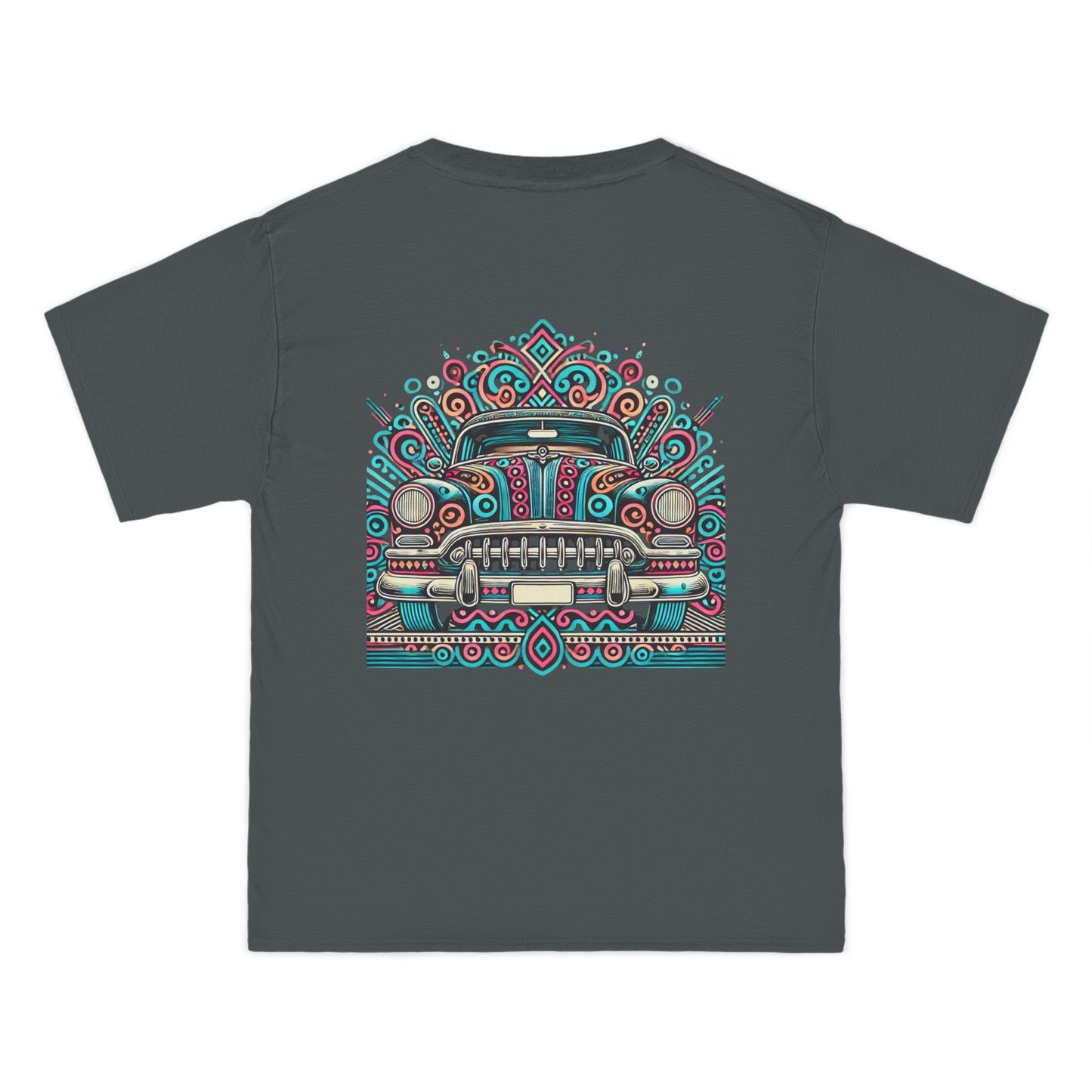 Stylized
Vintage Car: Ethnic Boho Vibes