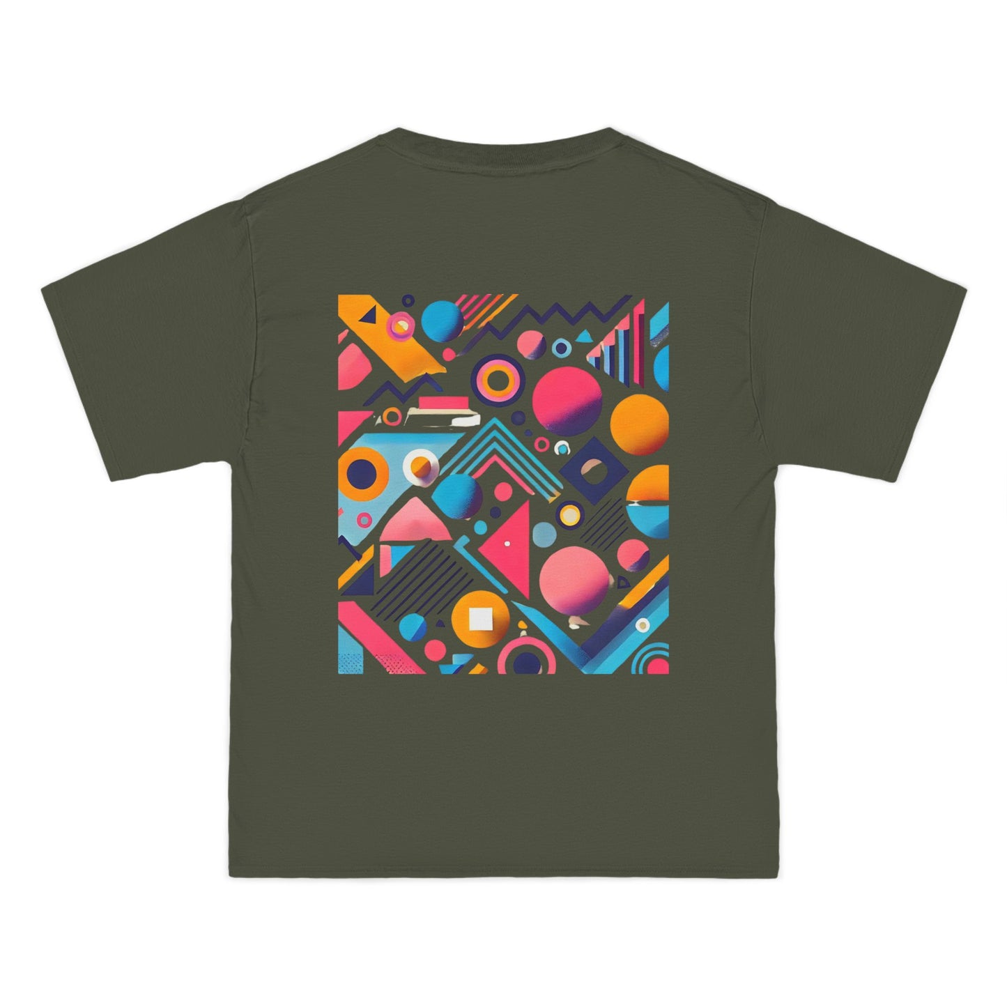 Geometric
Shapes: Playful Summer
