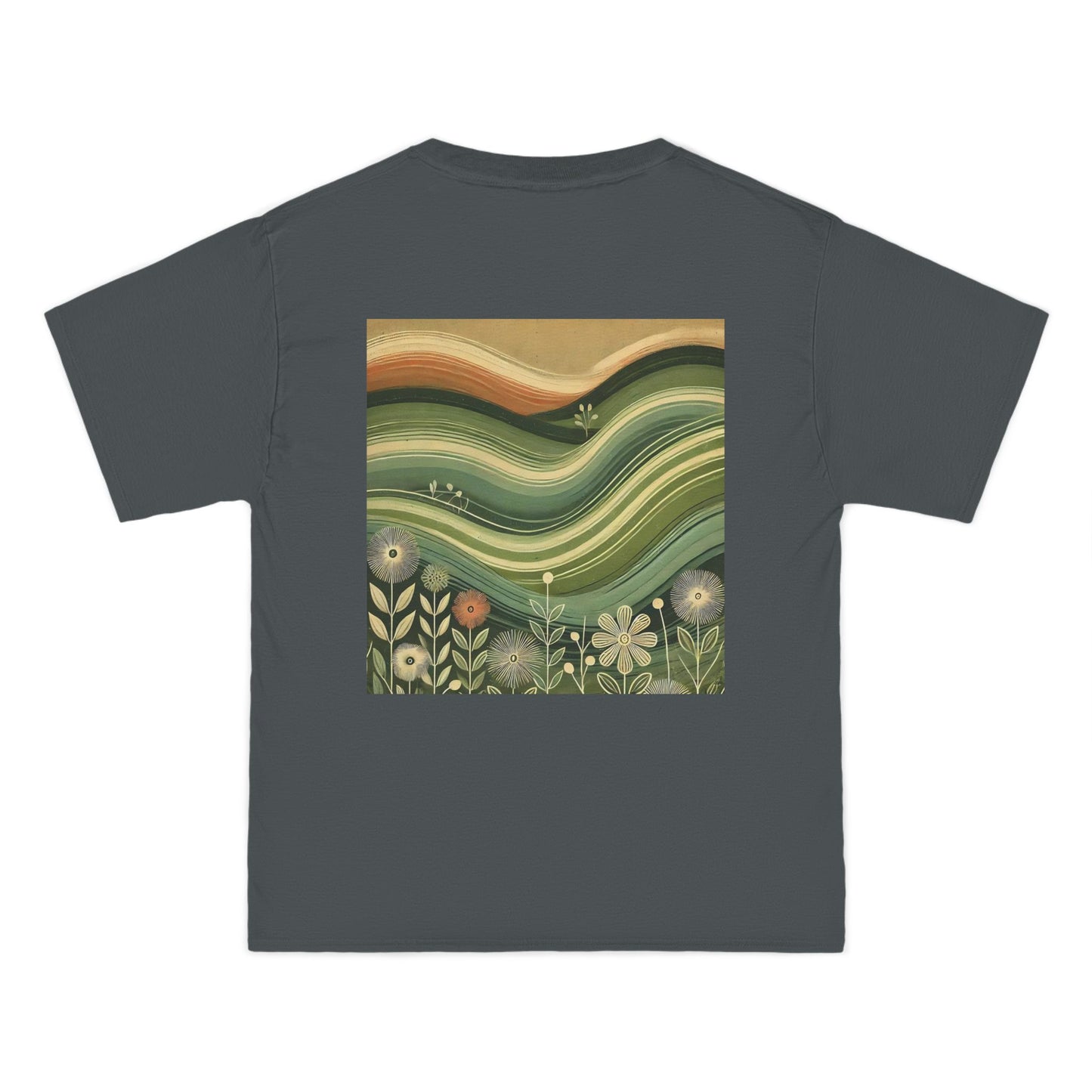 Rolling
Hills: Floral Sepia