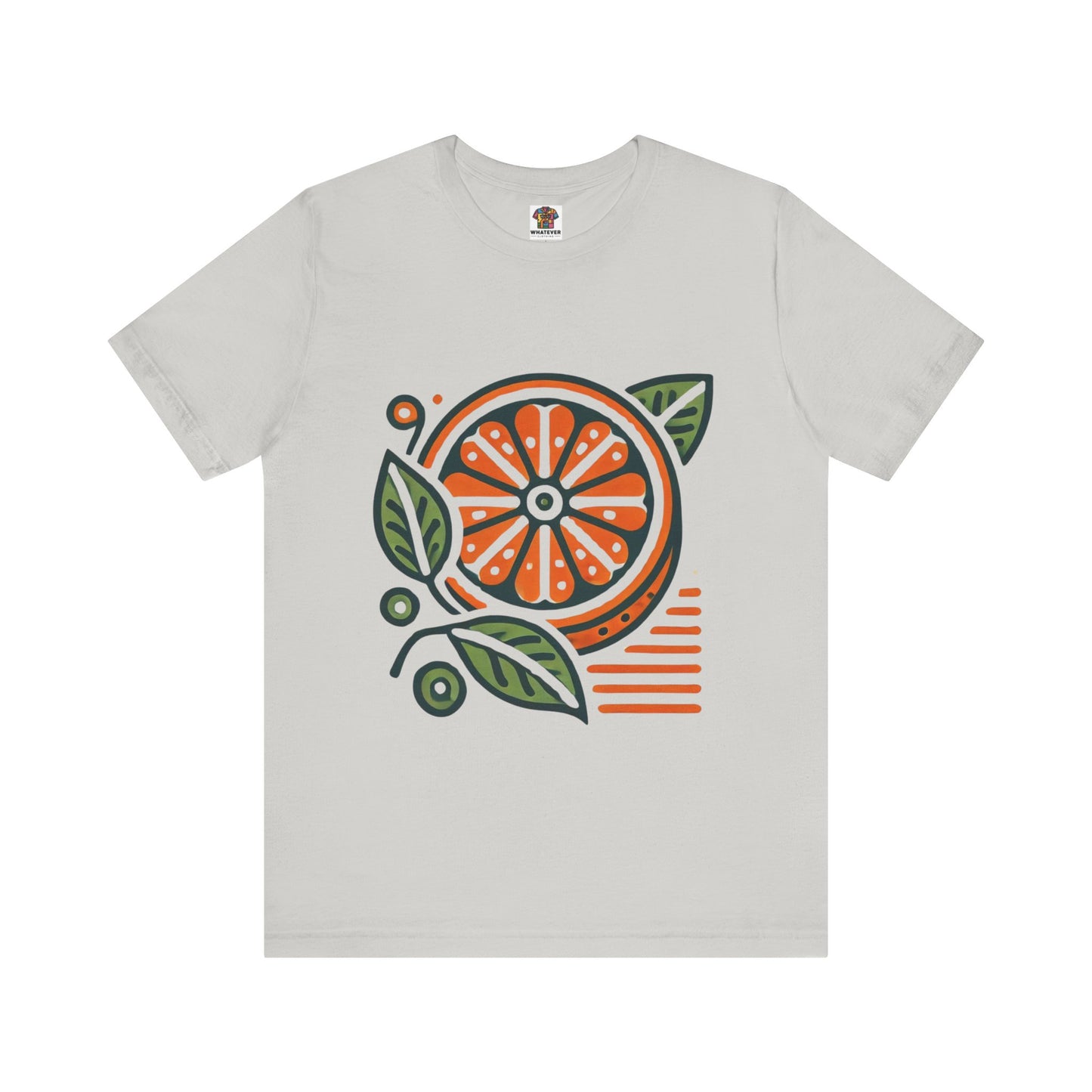 Citrus Slice: Floral Orange Vibe