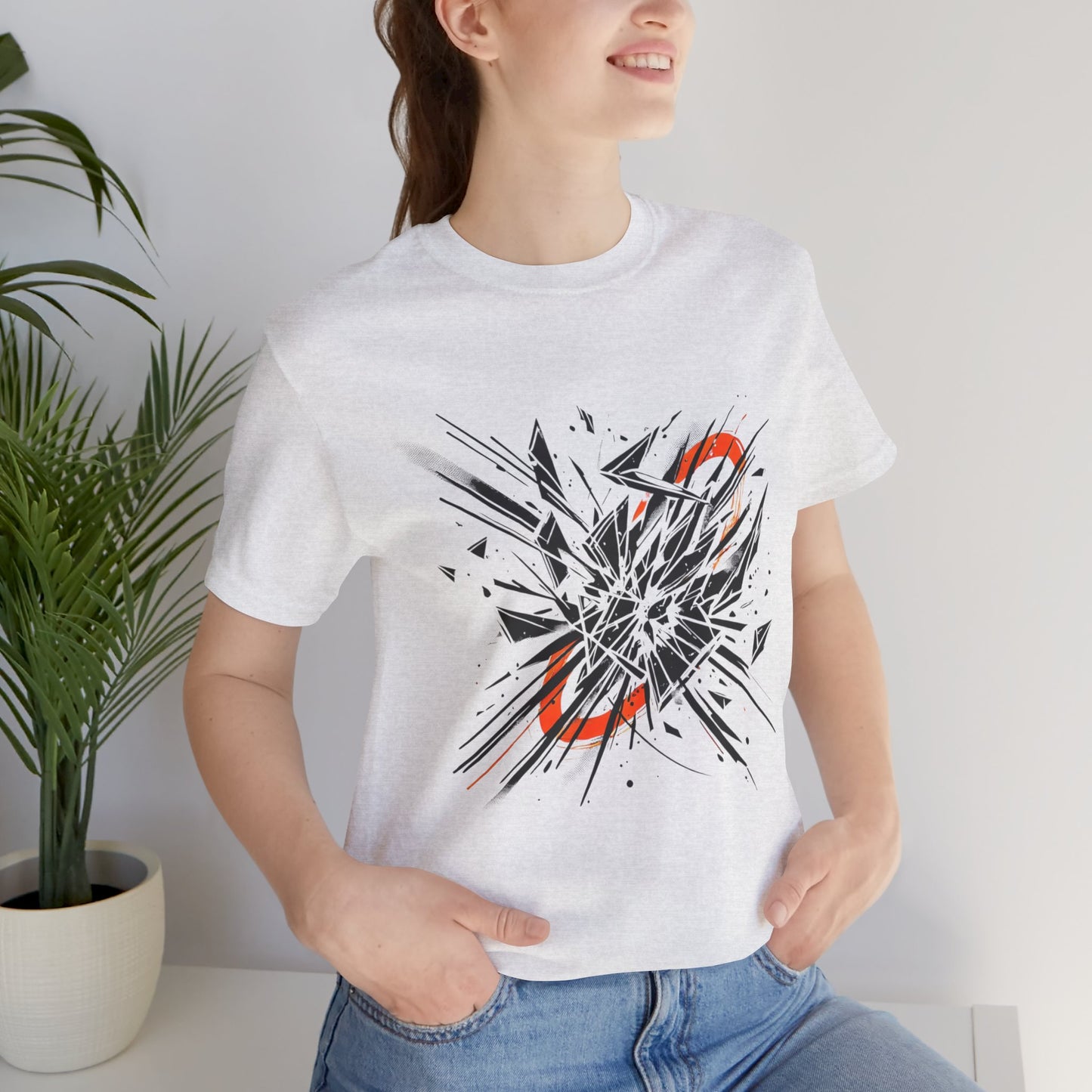 Shattered Glass: Pop Art Minimalistic