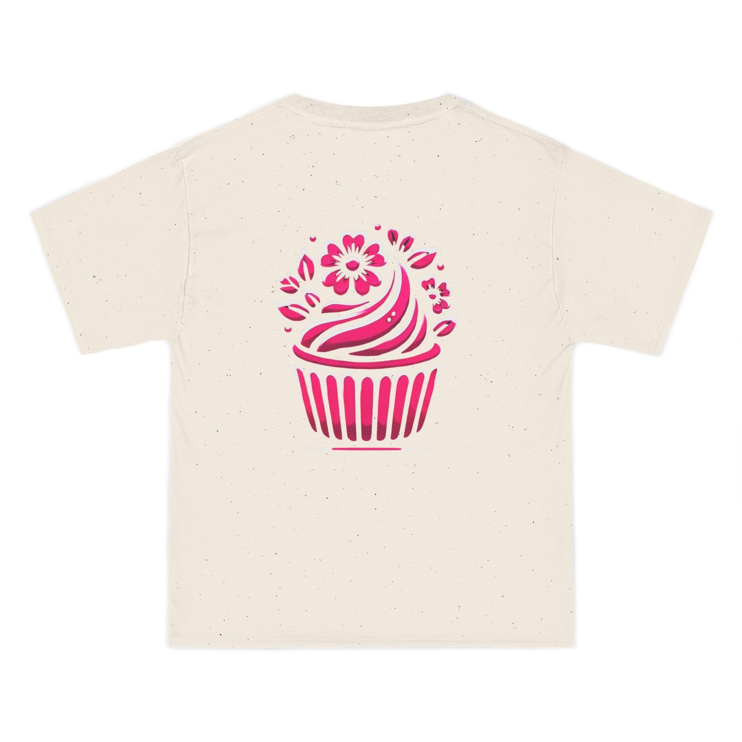 Cupcake
with Floral Frosting: Floral Noir