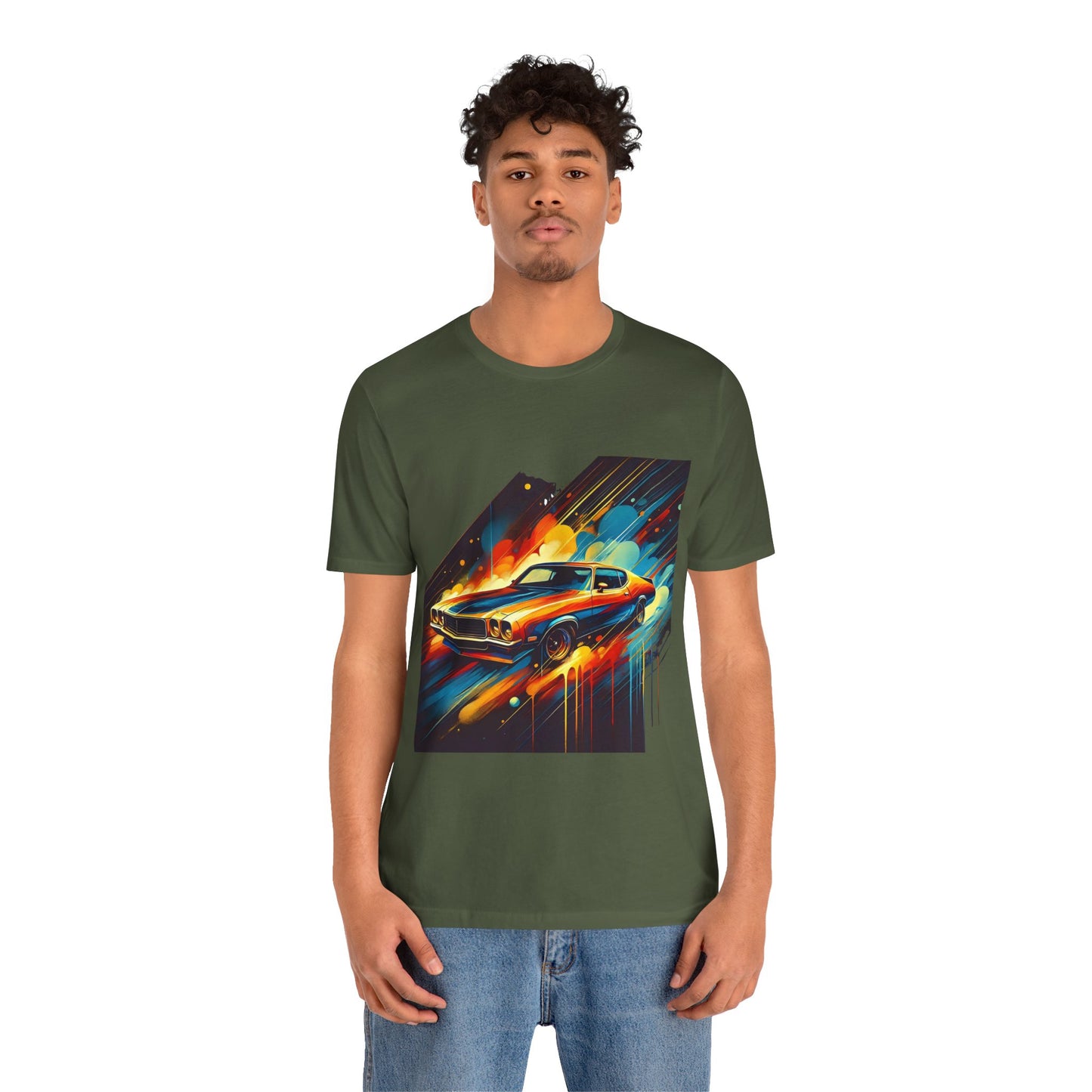 1970s Car: Abstract Splash