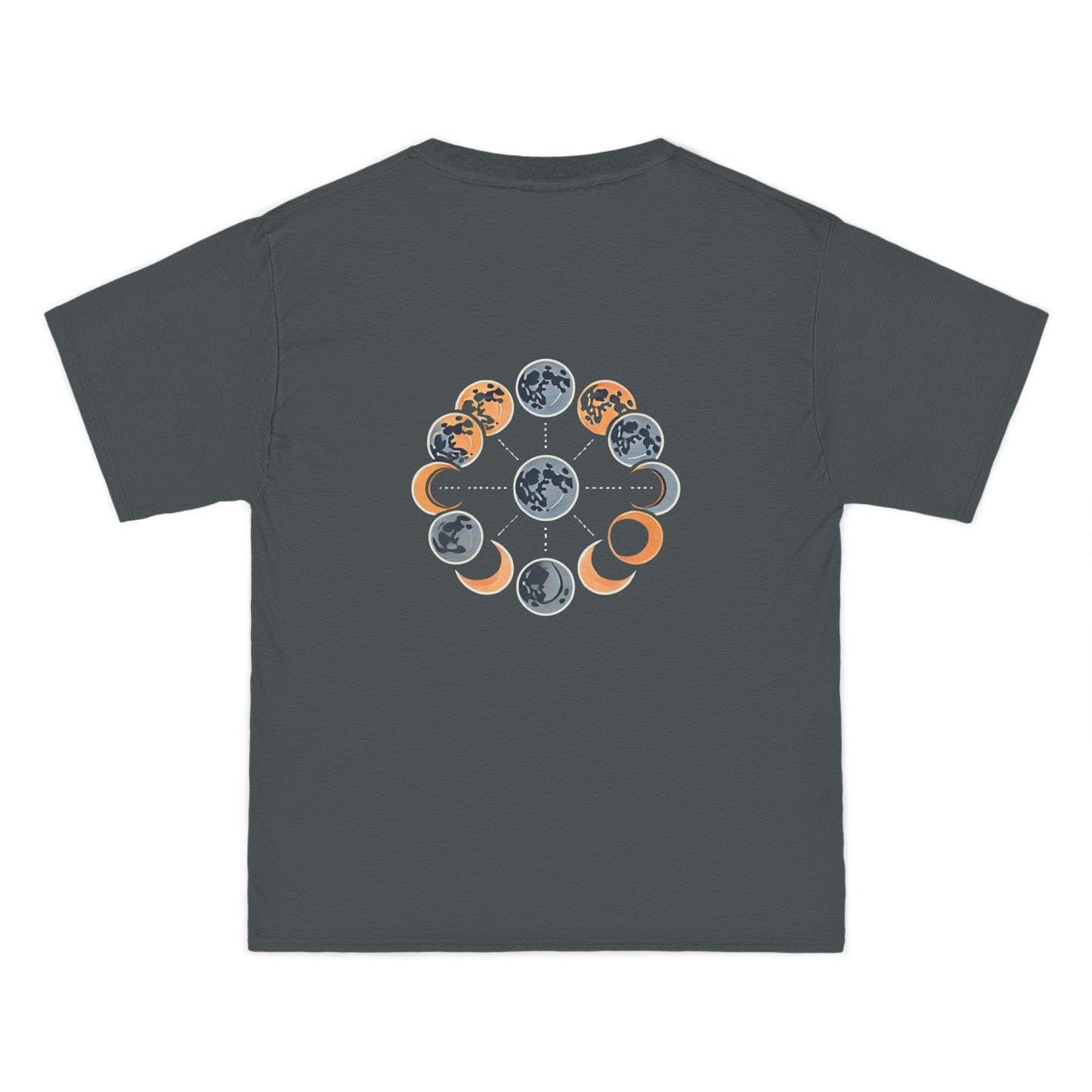 Lunar
Phases: Minimalist Geometric