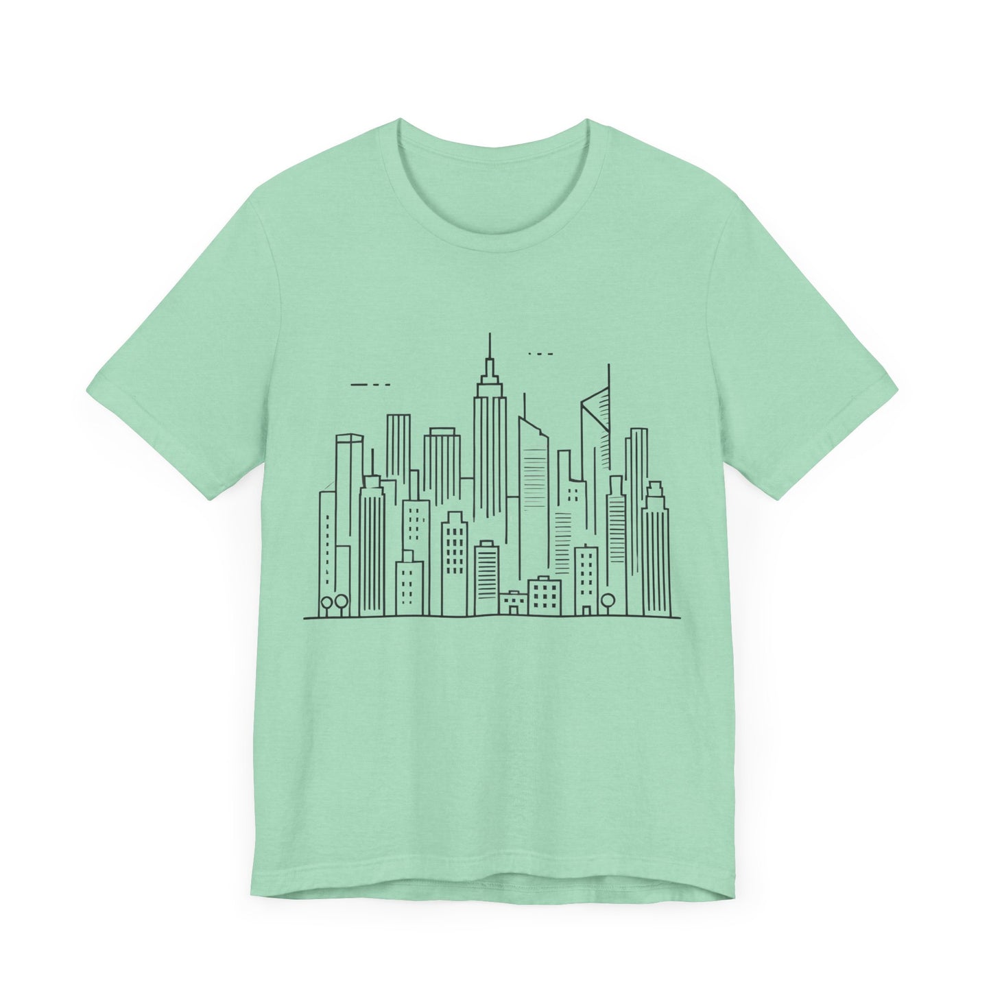 Architectural
Shape: Minimalist Line Art