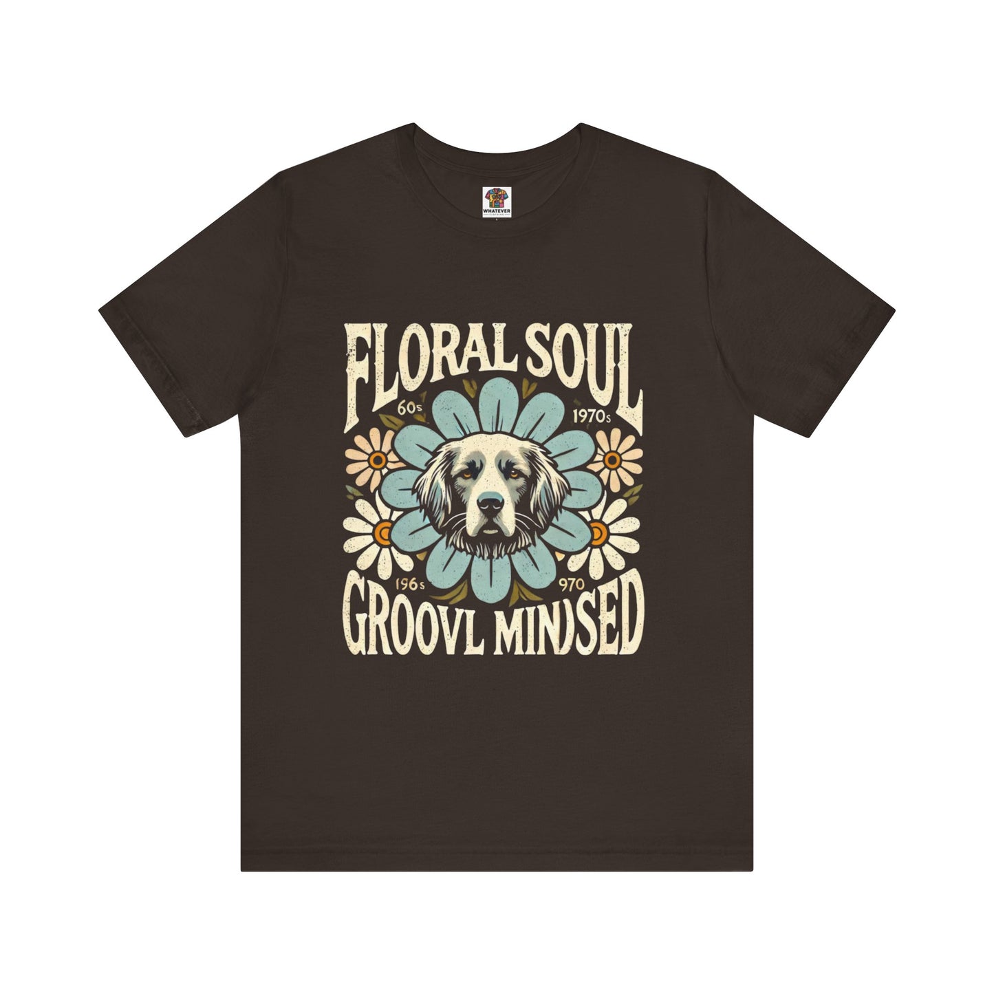 Stylized Vintage Dog: GROOVY Retrozip