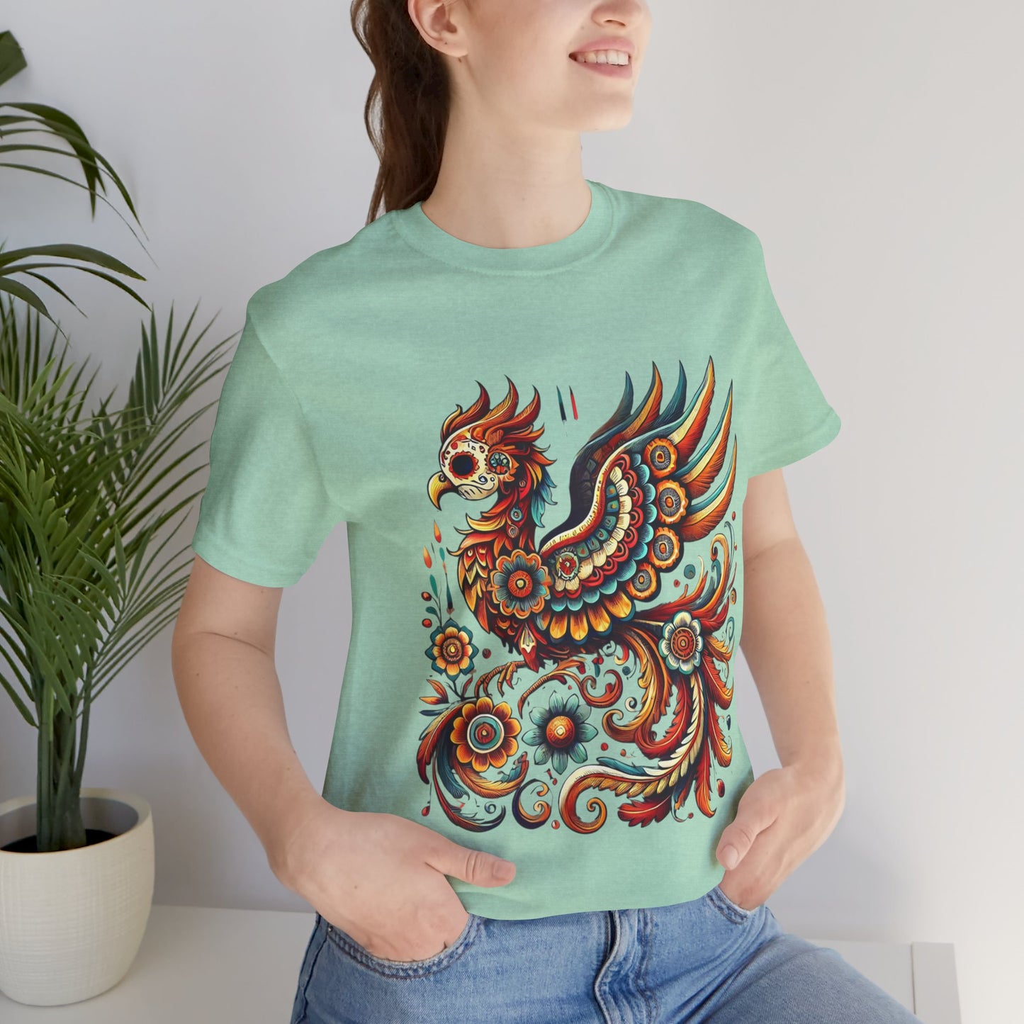 Decorative Phoenix: Mexican Folk