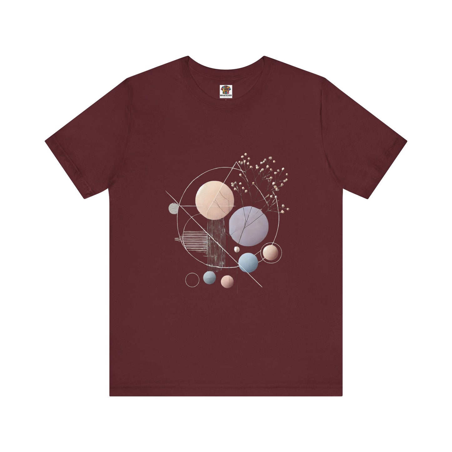 Abstract Geometric Shapes: Minimalistic Nature Design