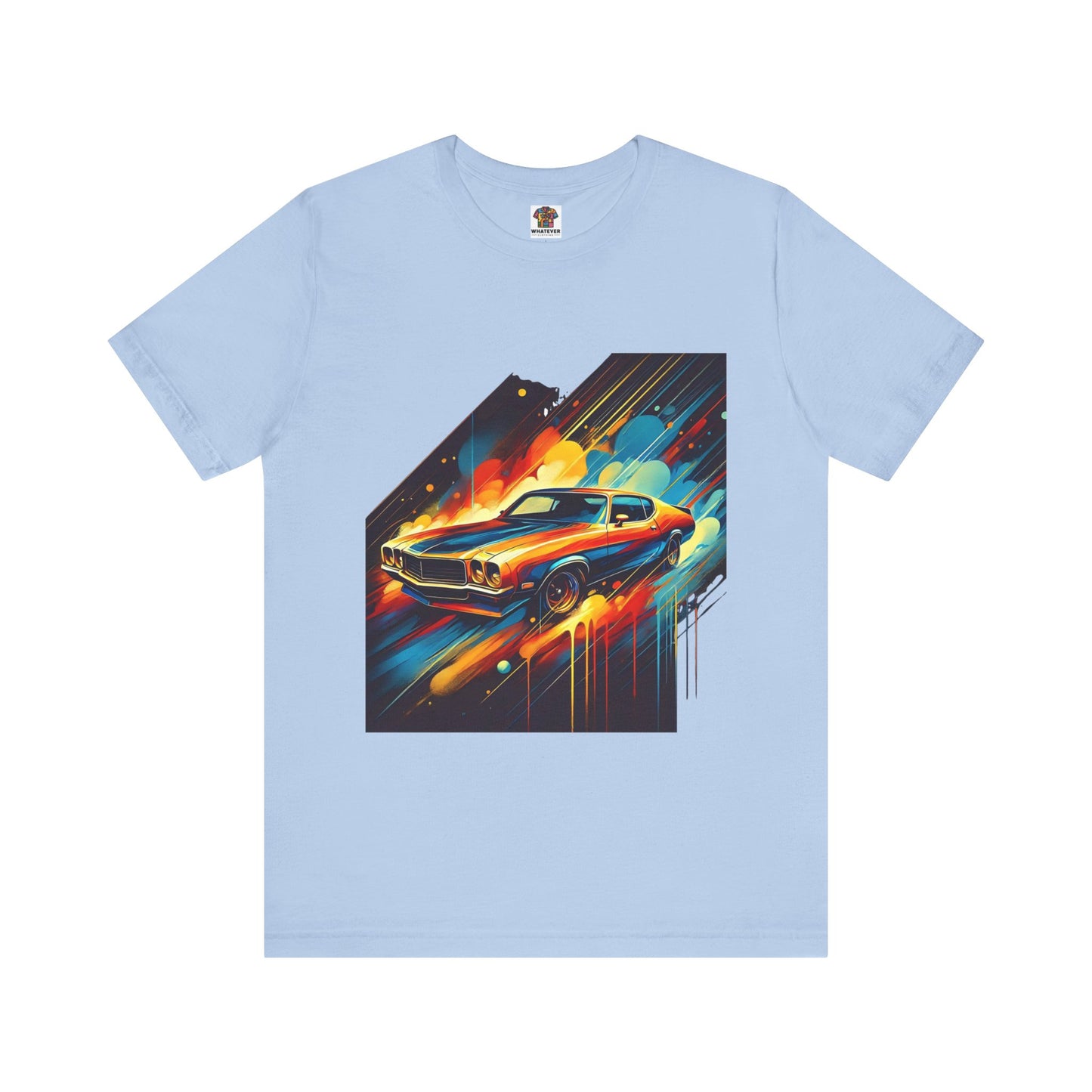 1970s Car: Abstract Splash